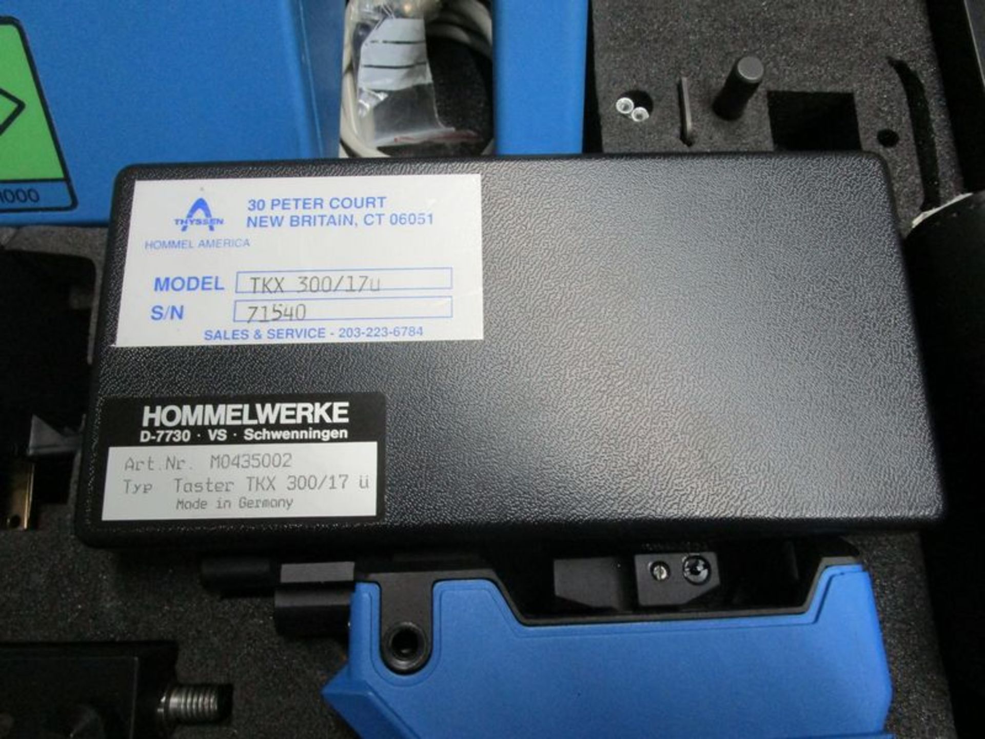 Hommelwerke T-1000, Surface Roughness Tester - Image 3 of 4