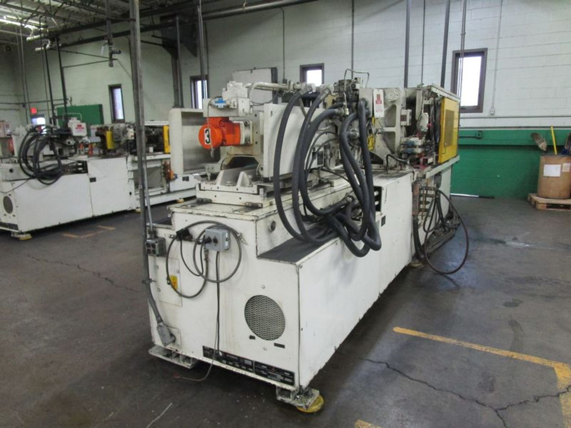 Mitsubishi 190MJ-15 190-Ton Plastic Injection Molding Machine, S/M P1915028, 1992 - Image 11 of 11