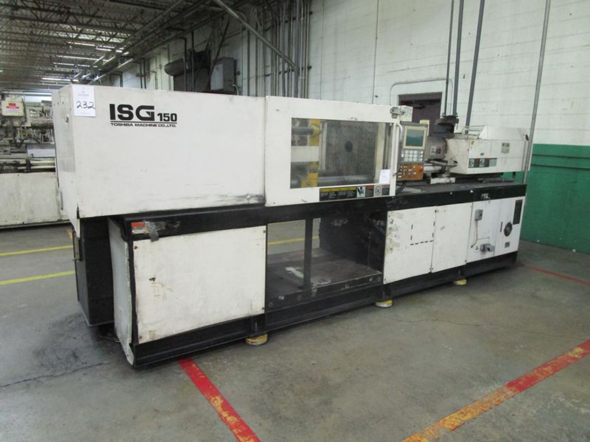 Toshiba ISG150 150-Ton Plastic Injection Molding Machine, S/N 505003, 1995