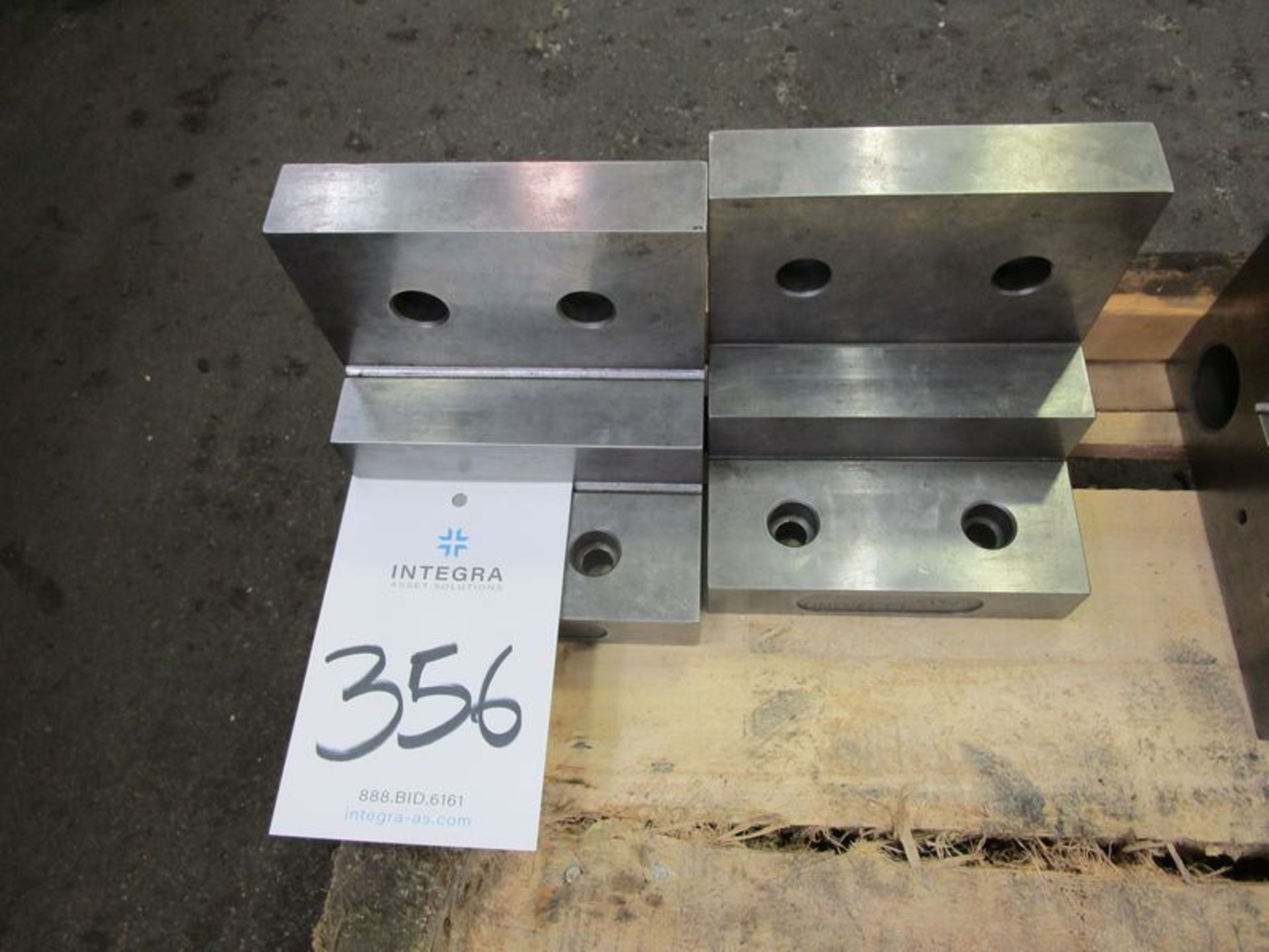 Lot of (2) Stepped Angle Plates
