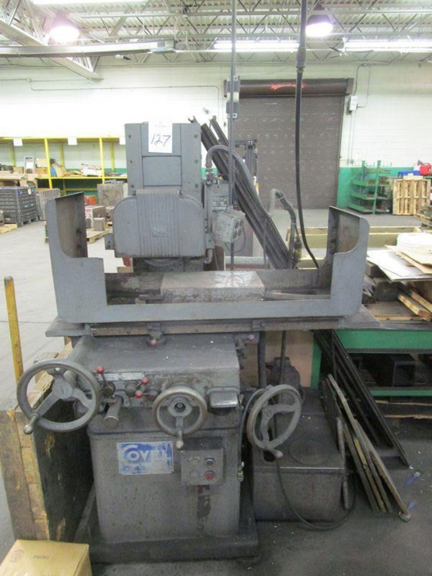 Covel 10"x16" Manual Surface Grinder S/N 17H-5332