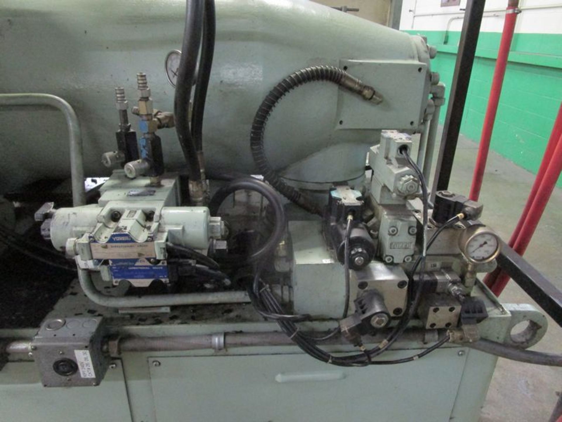 Nissin NC-145-FX2C 145-Ton Plastic Injection Molding Machine, S/N 95-145-13, 1995 - Image 7 of 9
