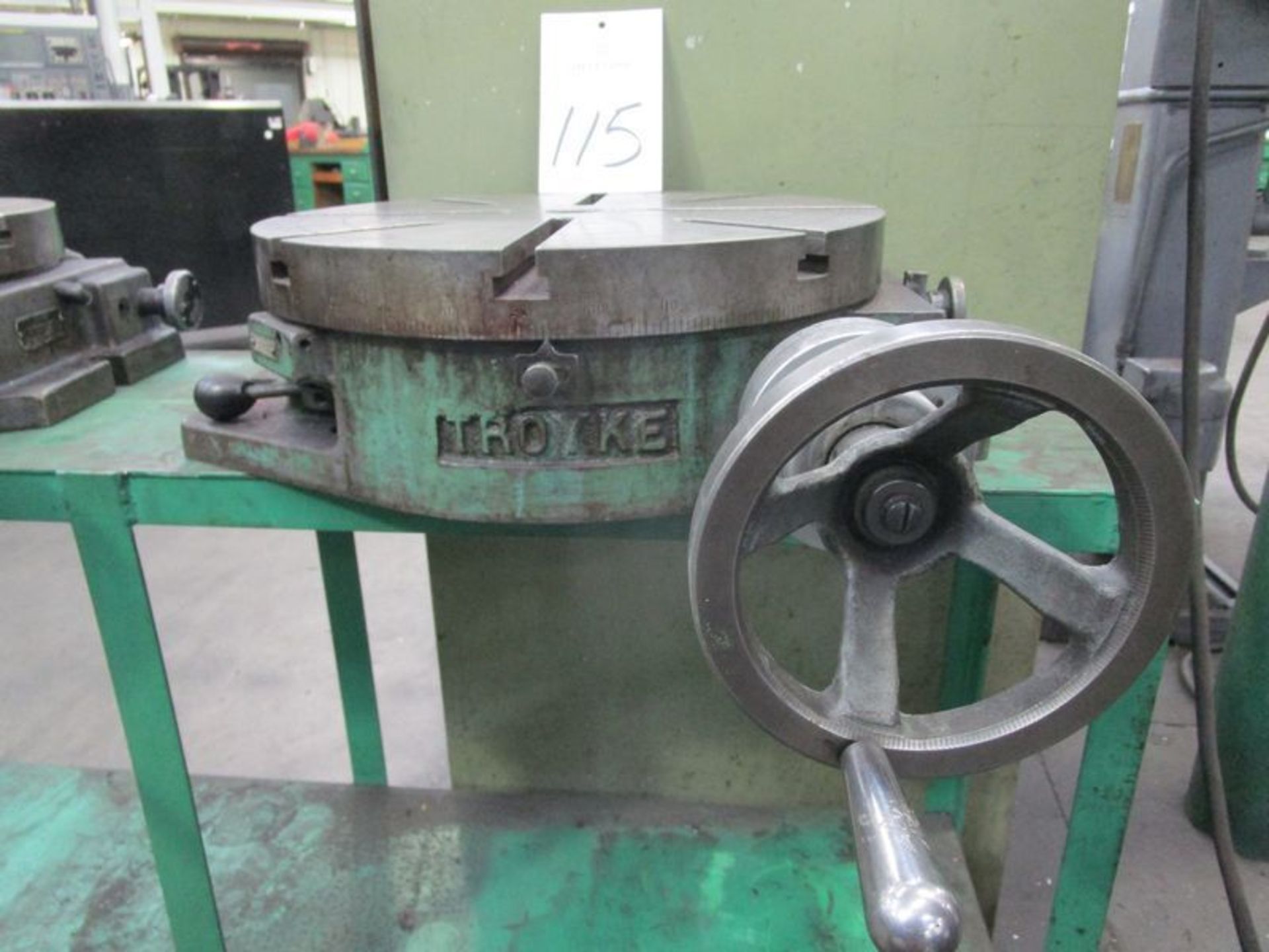 Troyke R-15 15" Rotary Table - Image 2 of 3