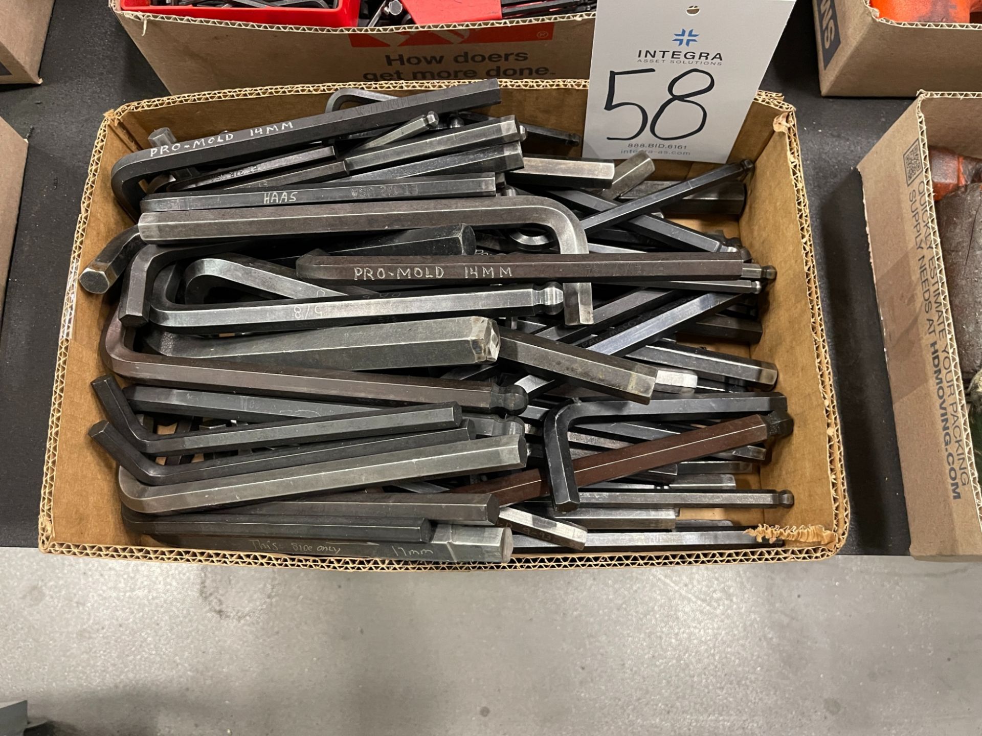 Lot of Assorted Allen Wrenches