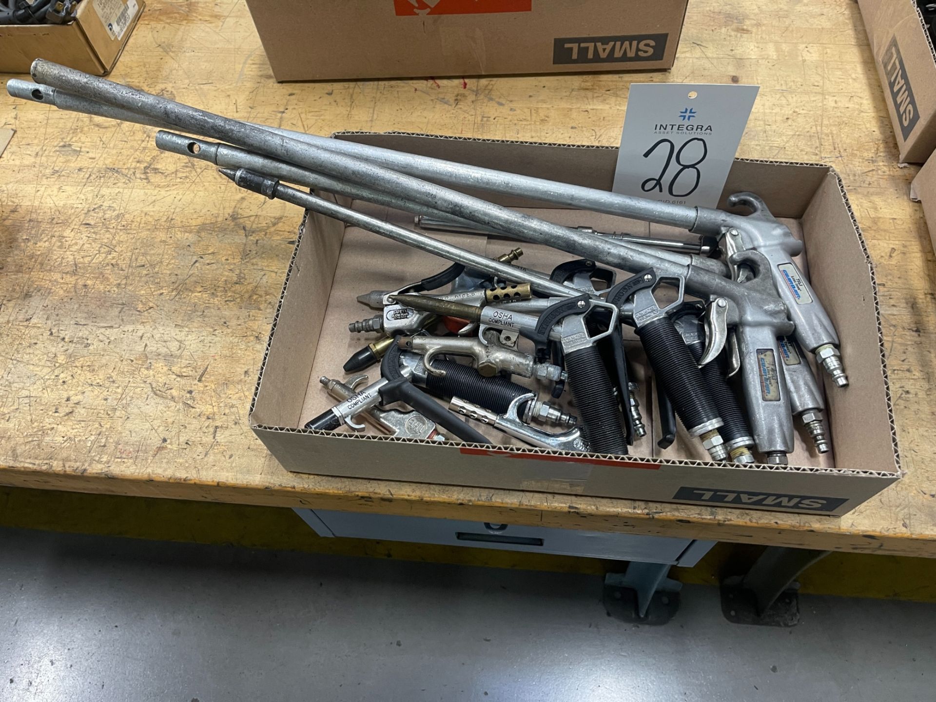 Lot of Assorted Air Gun Nozzles