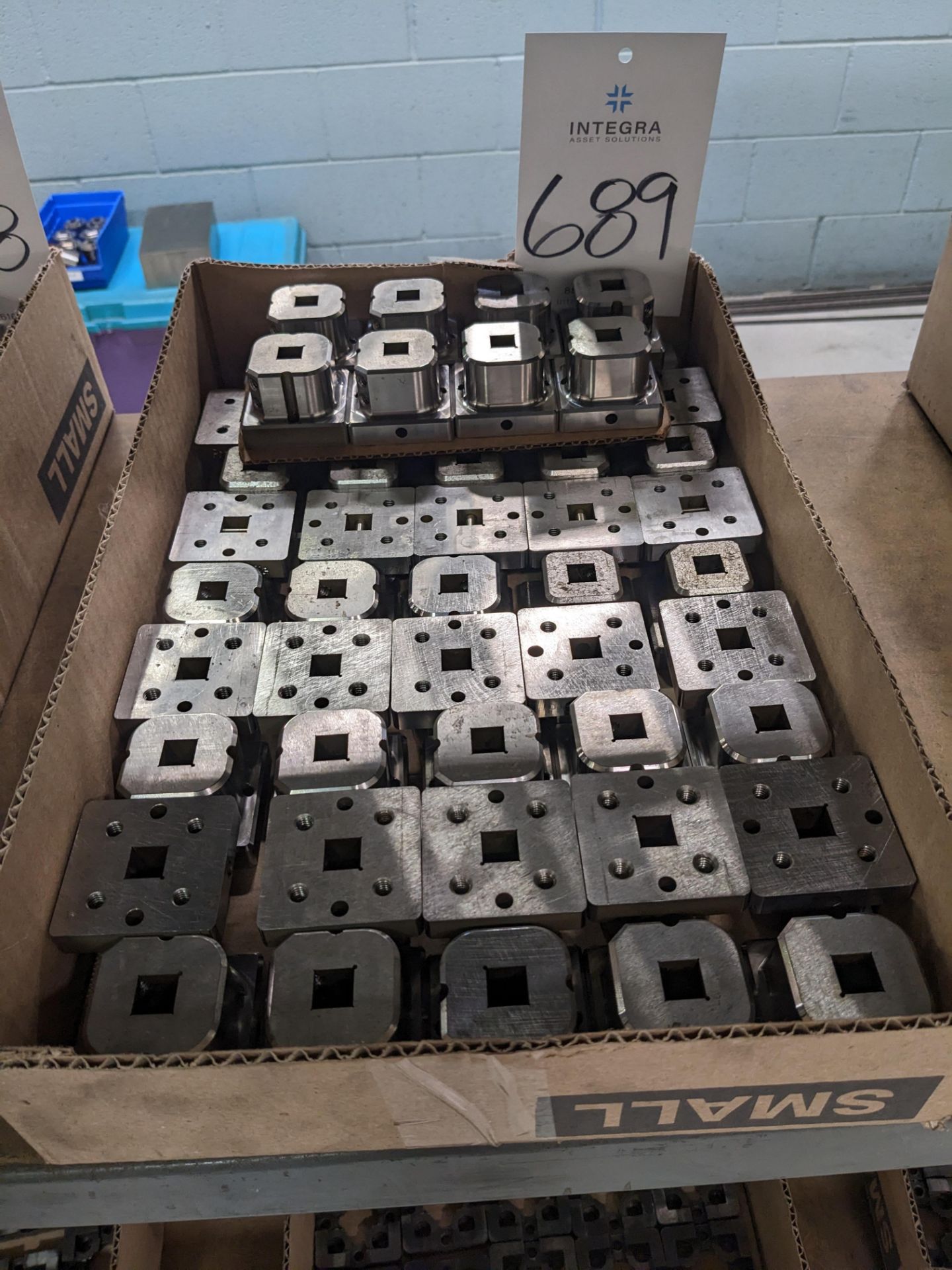 Lot of (53) System 3R 1/2" x 1/2" EDM Tooling Fixtures (No Macro Coin Holder)