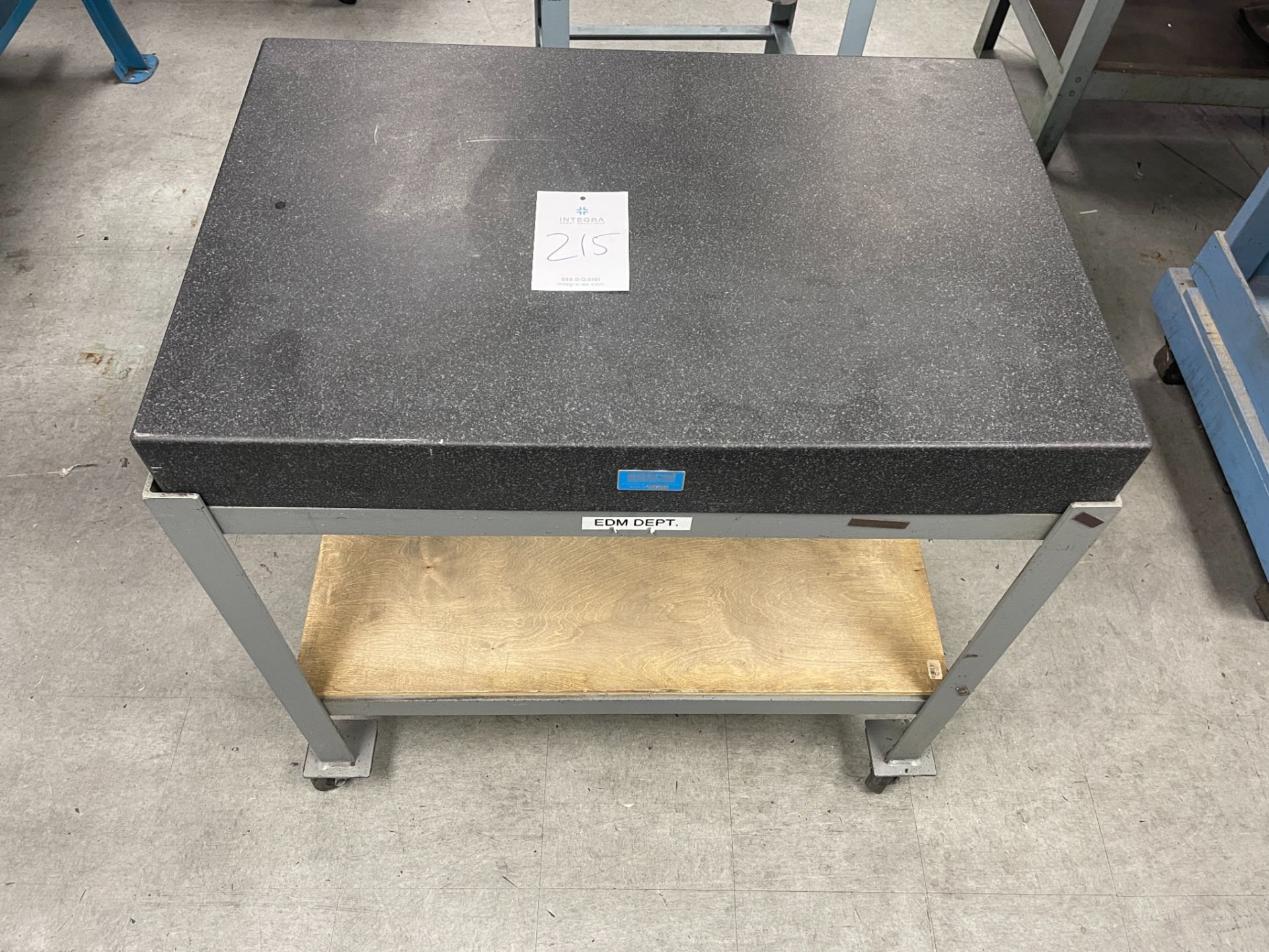 Astral Granite Surface Plate with Cart