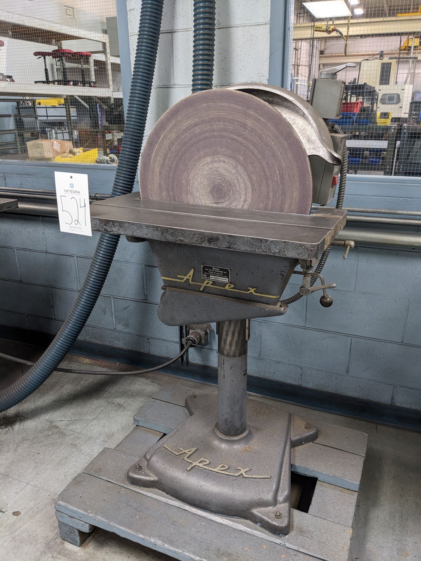 Apex 20-S 20" Pedestal Disc Sander