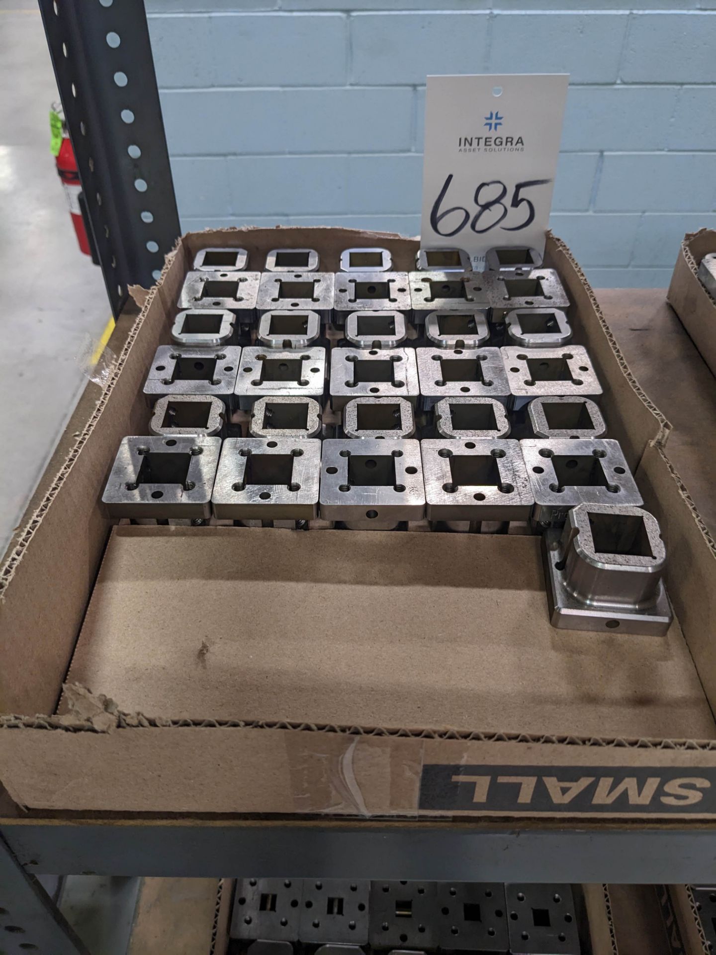 Lot of (31) System 3R 1" x 1" EDM Tooling Fixtures (No Macro Coin Holder)