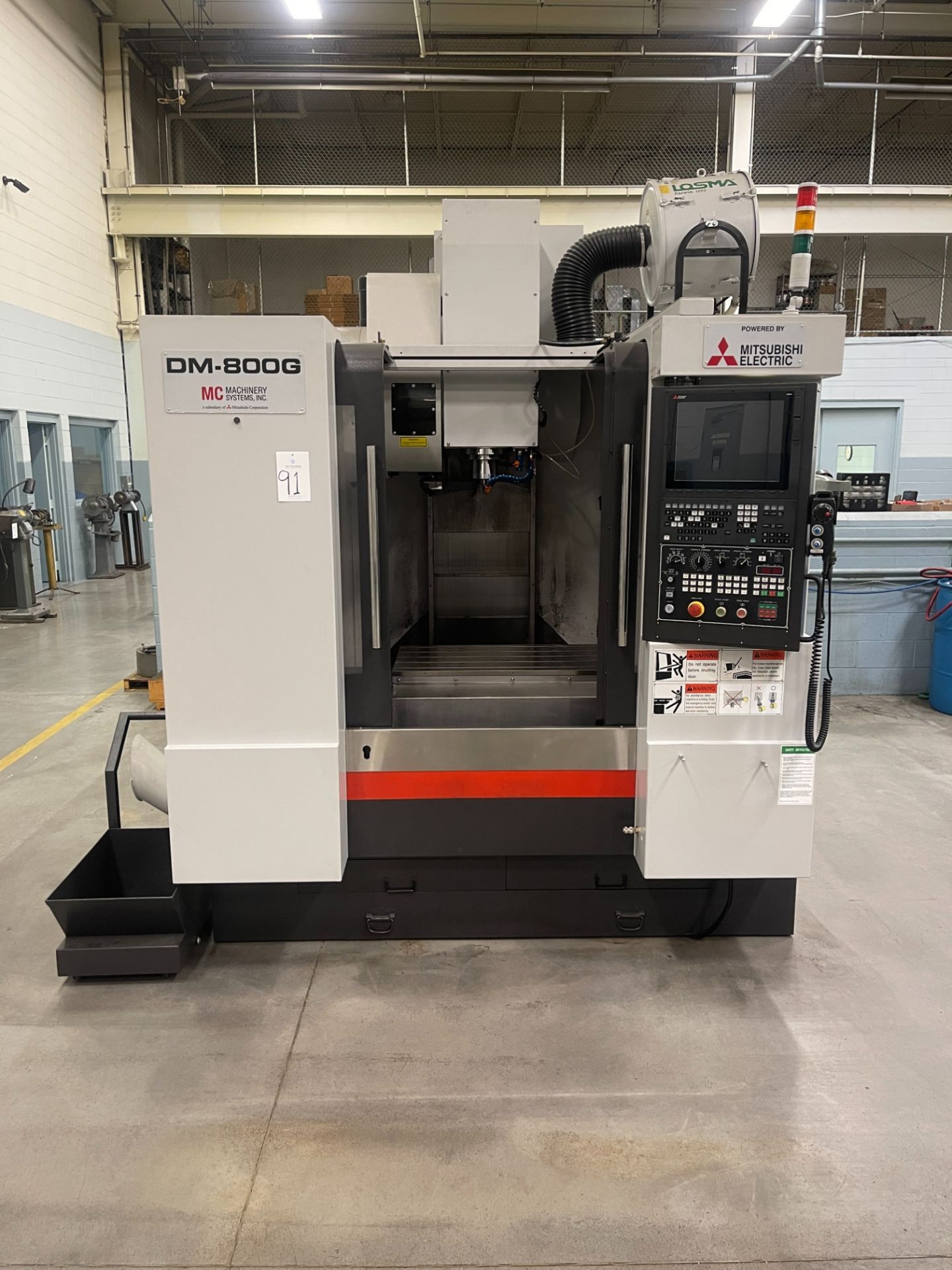 Mitsubishi DM-800G 3-Axis CNC Vertical Machining Center - Image 3 of 19