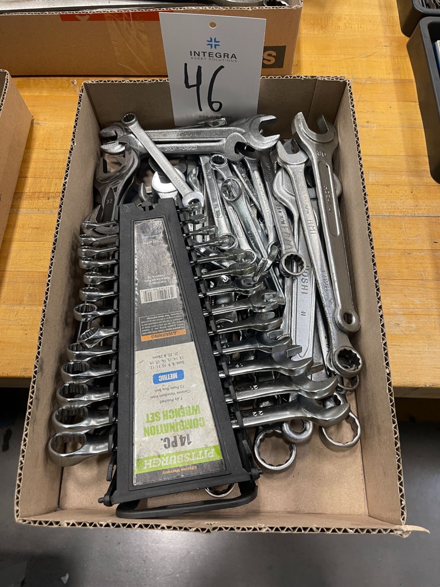 Lot of Assorted Wrenches