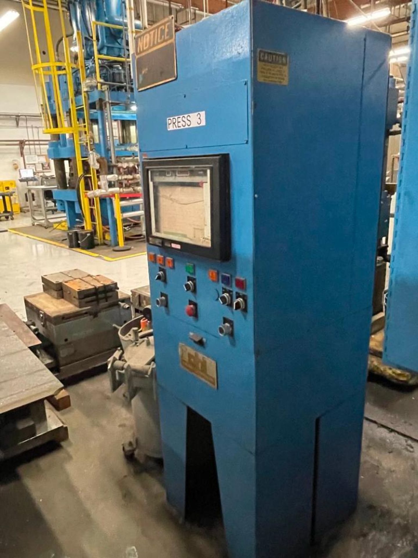 PHI S150R-4X4-AZ 150-Ton 4-Post Hydraulic Press - Image 7 of 8