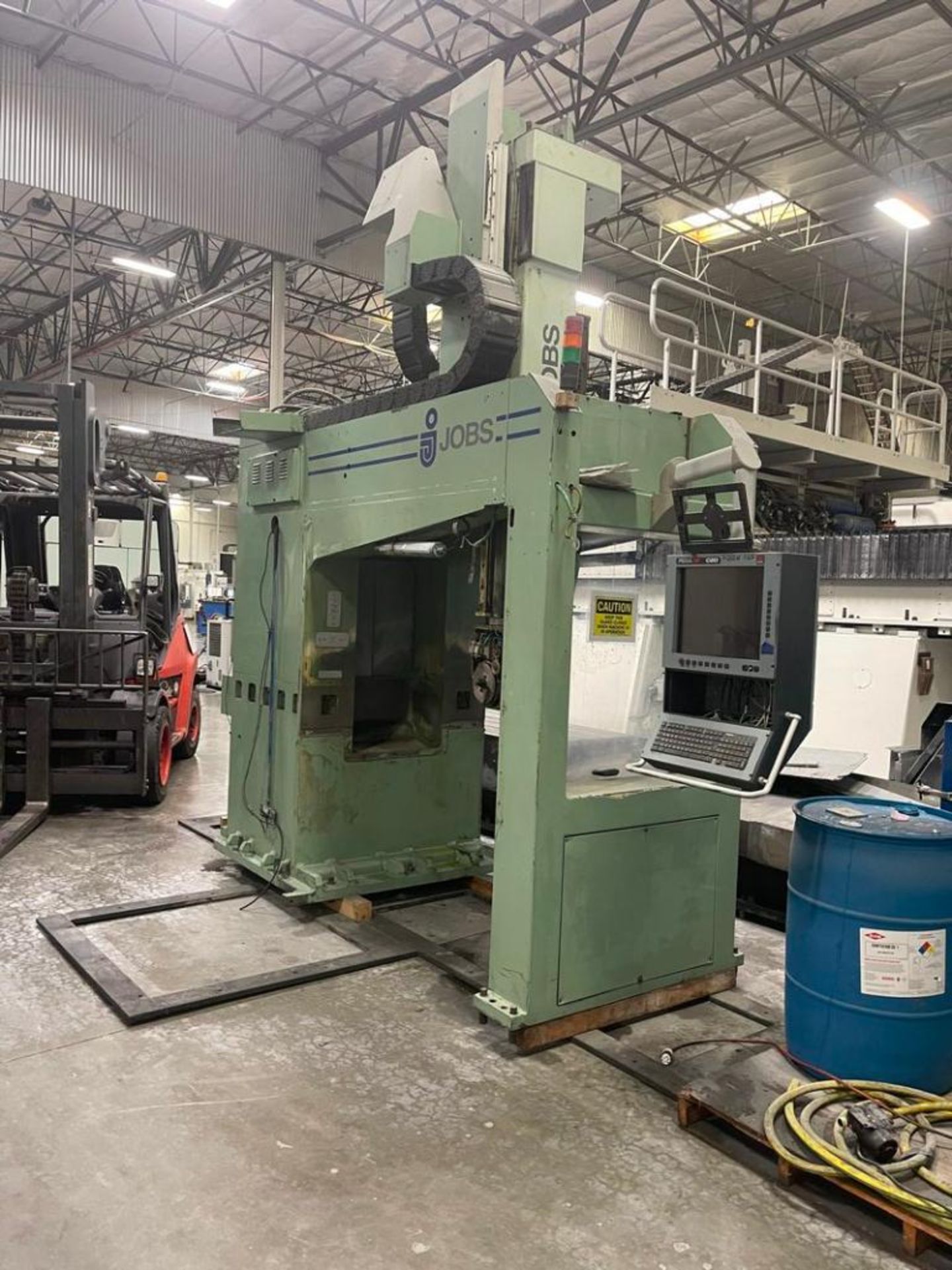 JOBS JOMACH 131 5-Axis CNC Vertical Machining Center (NOT OPERABLE, PARTS ONLY)