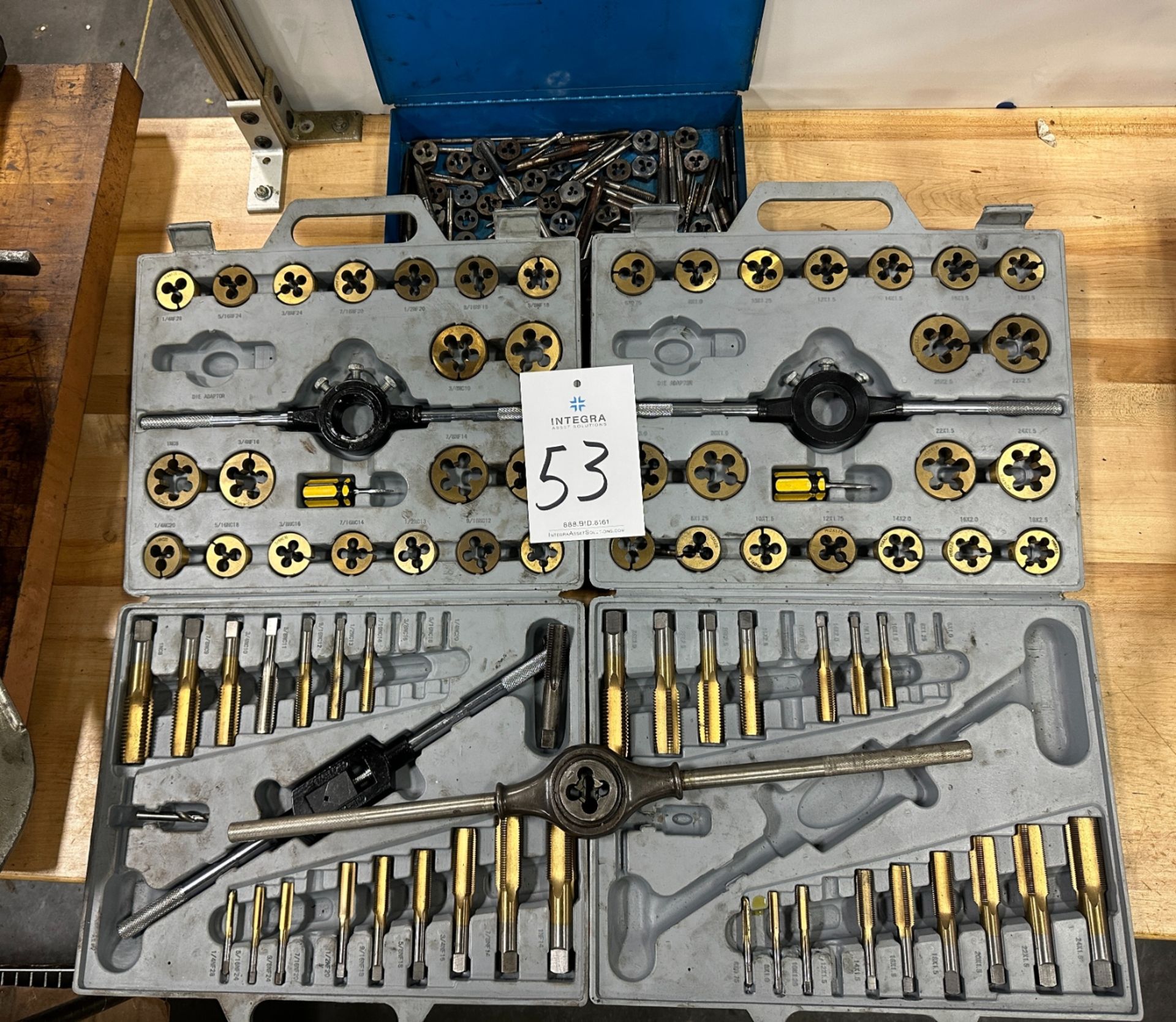 Lot of Assorted Tap and Die Kits