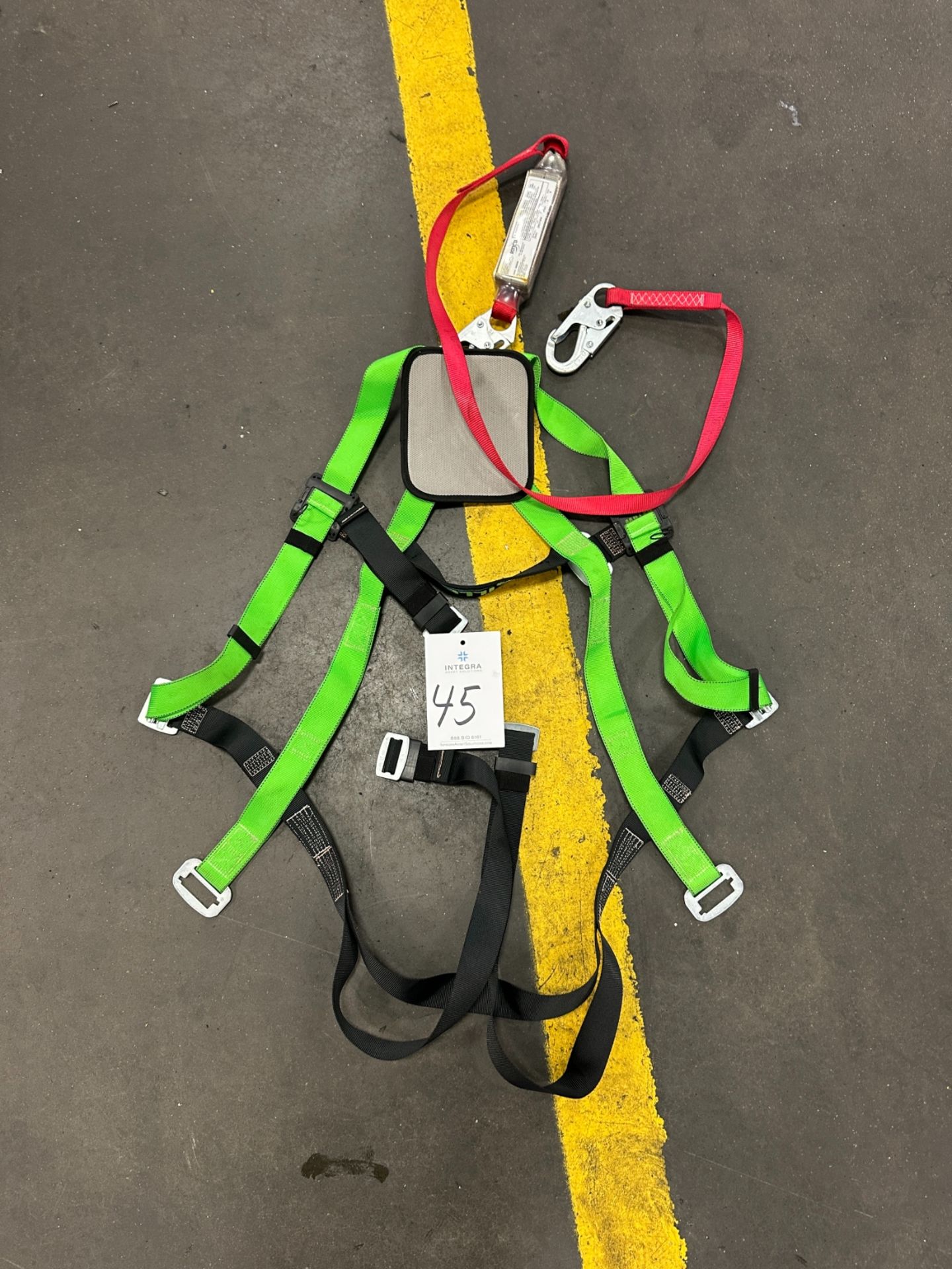 Miller Harness with Protecta Shock Absorbing Lanyard