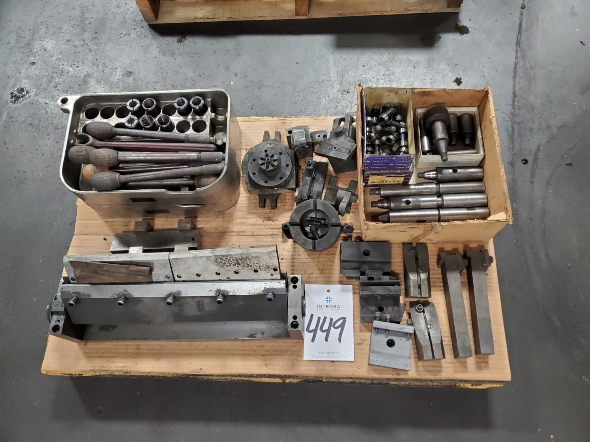 Lot of Assorted Grinding Tooling and Parts