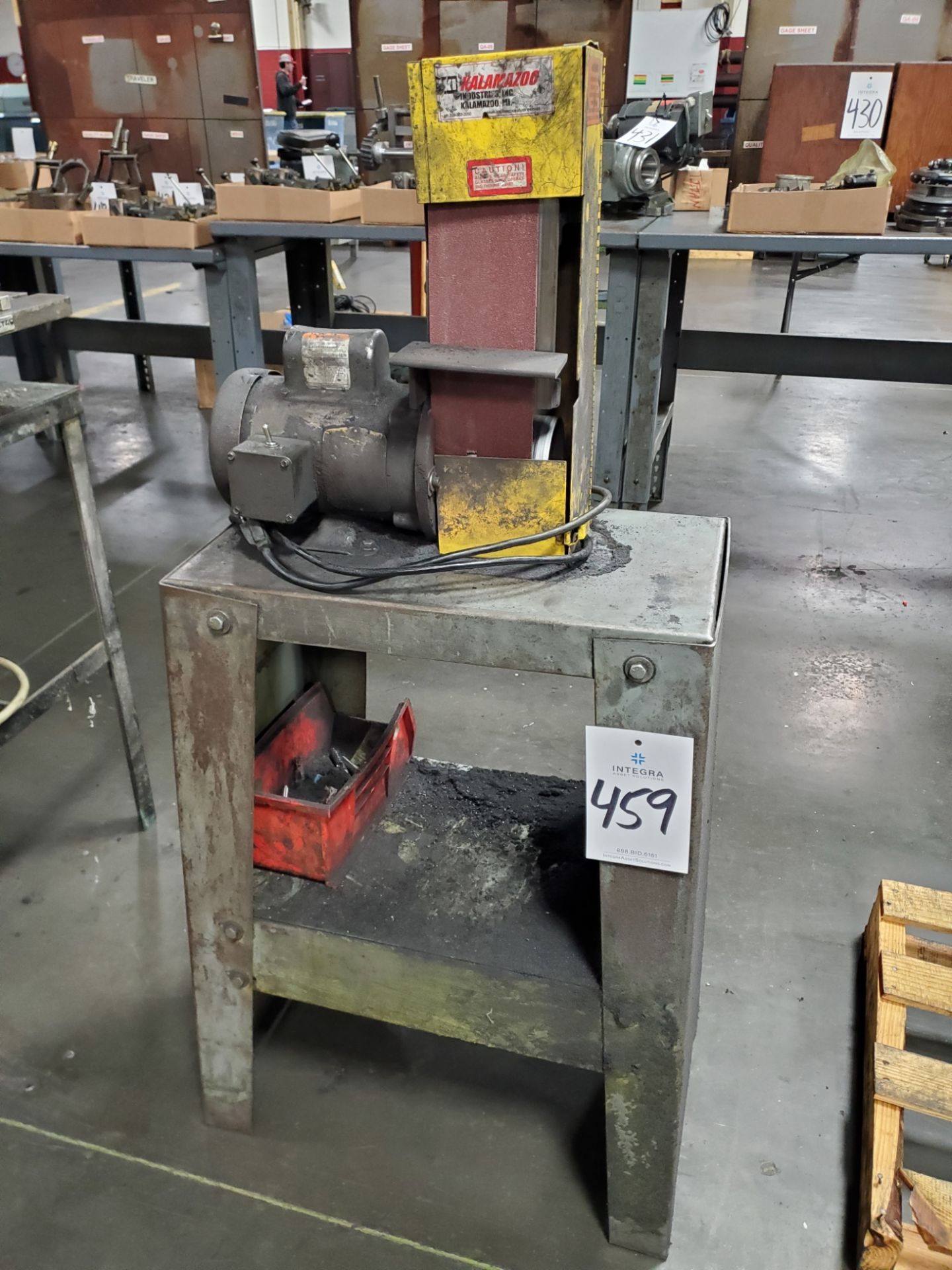 Kalamazoo Vertical Belt Sander with Stand