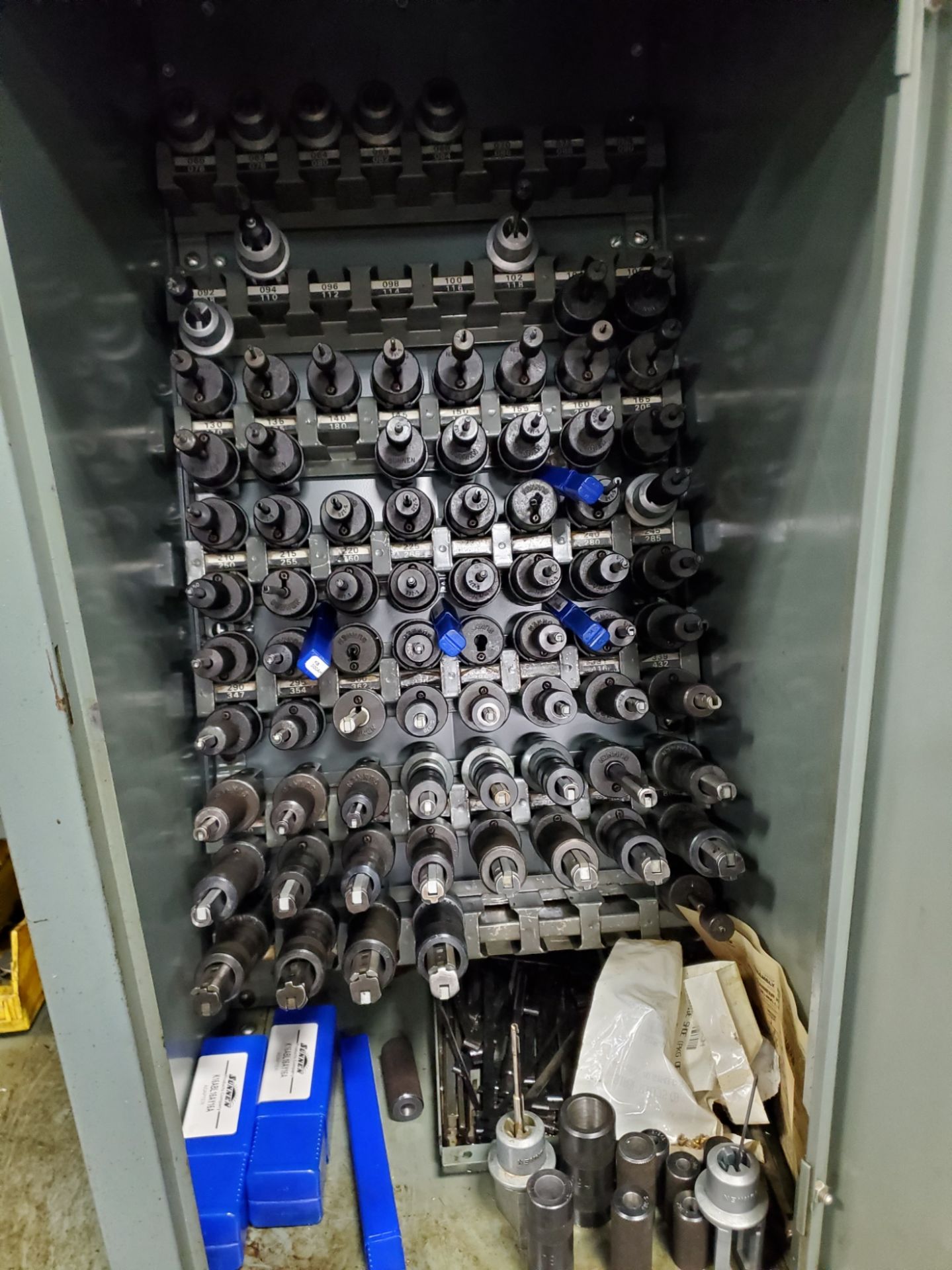 Sunnen Tool Cabinet with Assorted Arbors and Tooling - Image 2 of 3