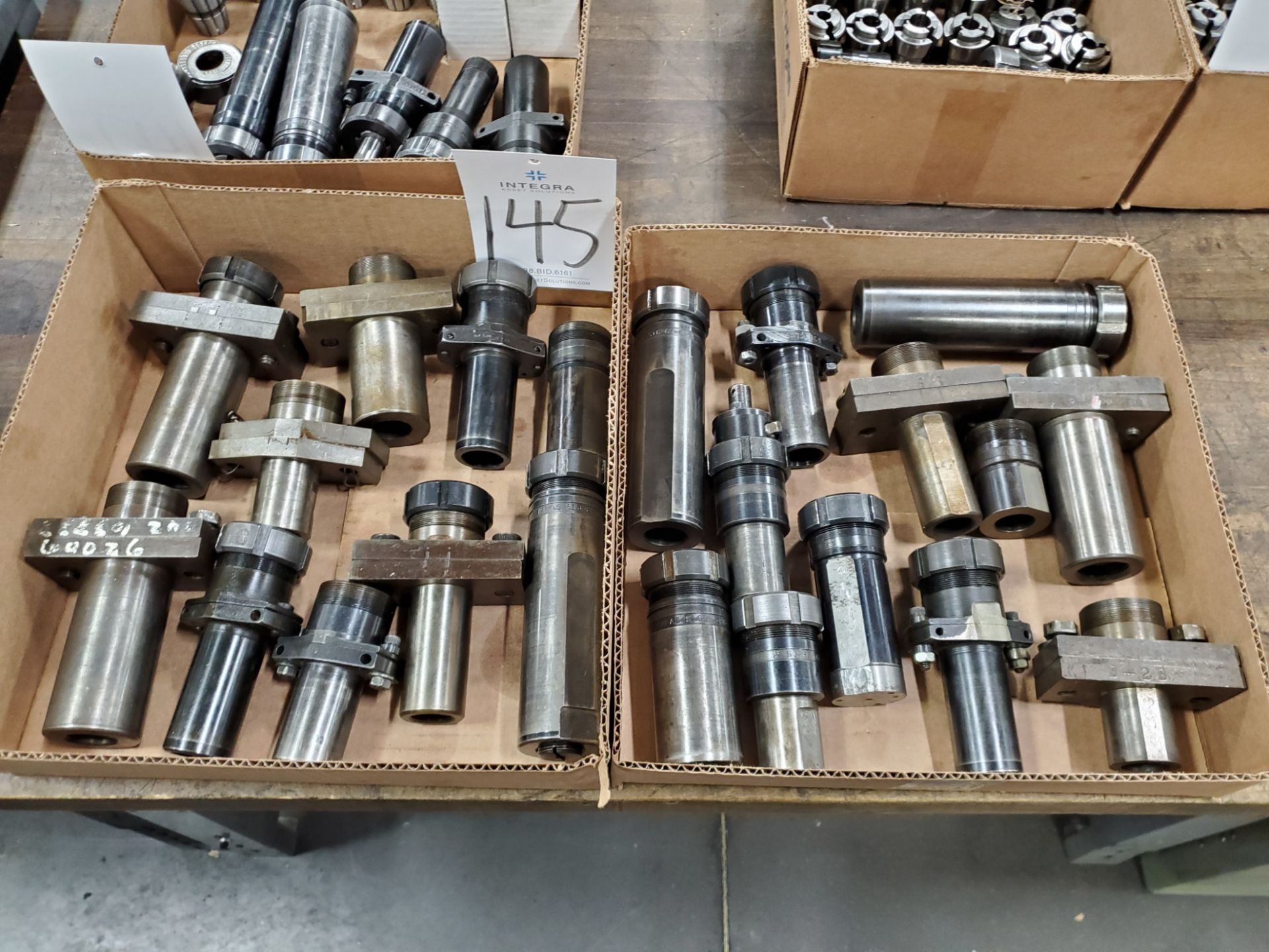 (2) Boxes Assorted C8 Collet Chucks