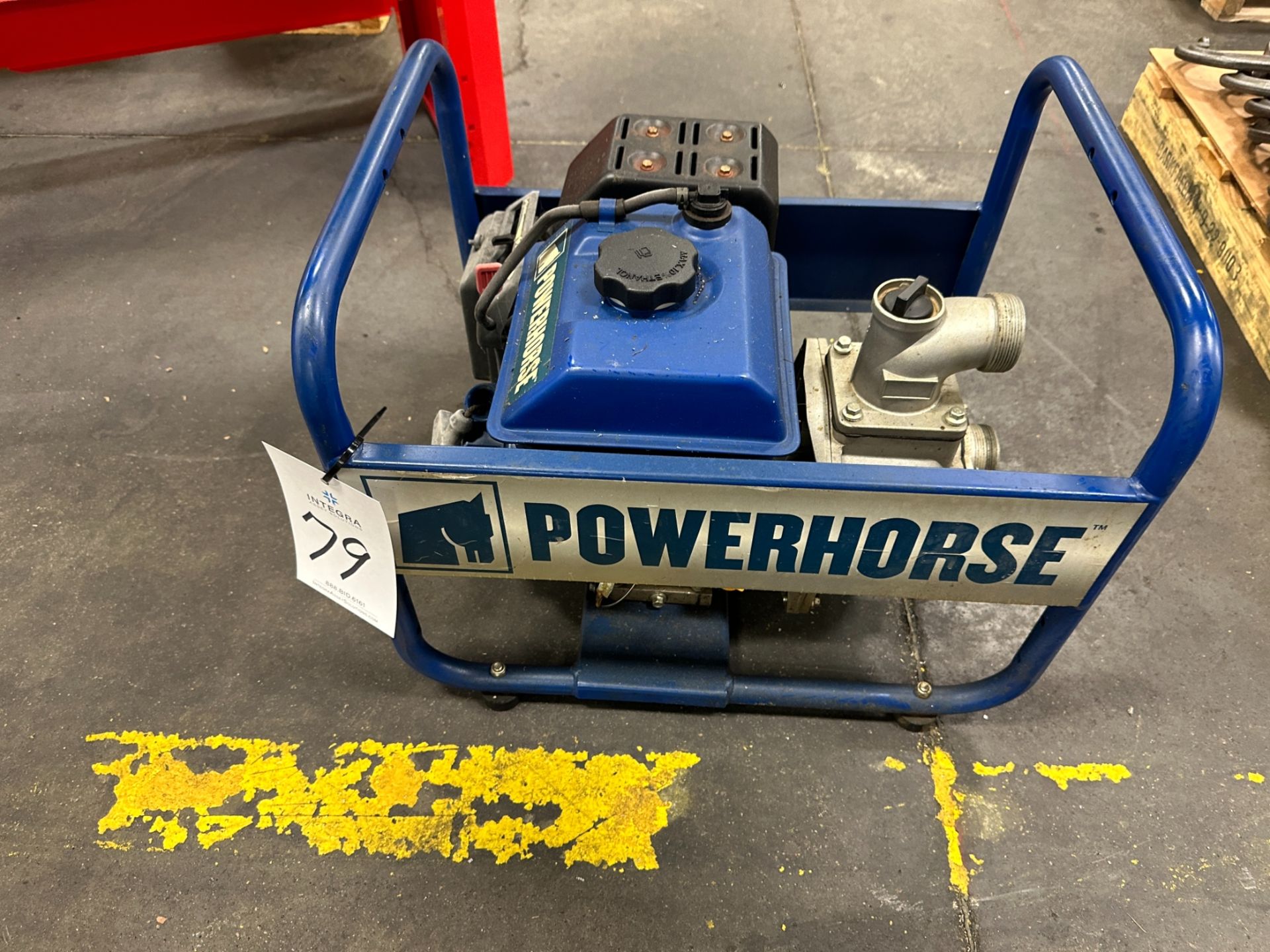 Powerhorse 109270 Gas Powered Extended Run Semi-Trash Water Pump
