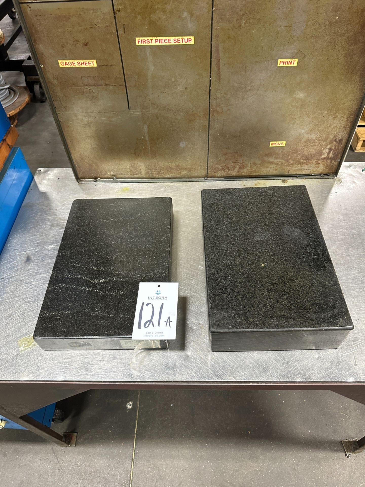 (2) Black Granite Surface Plates