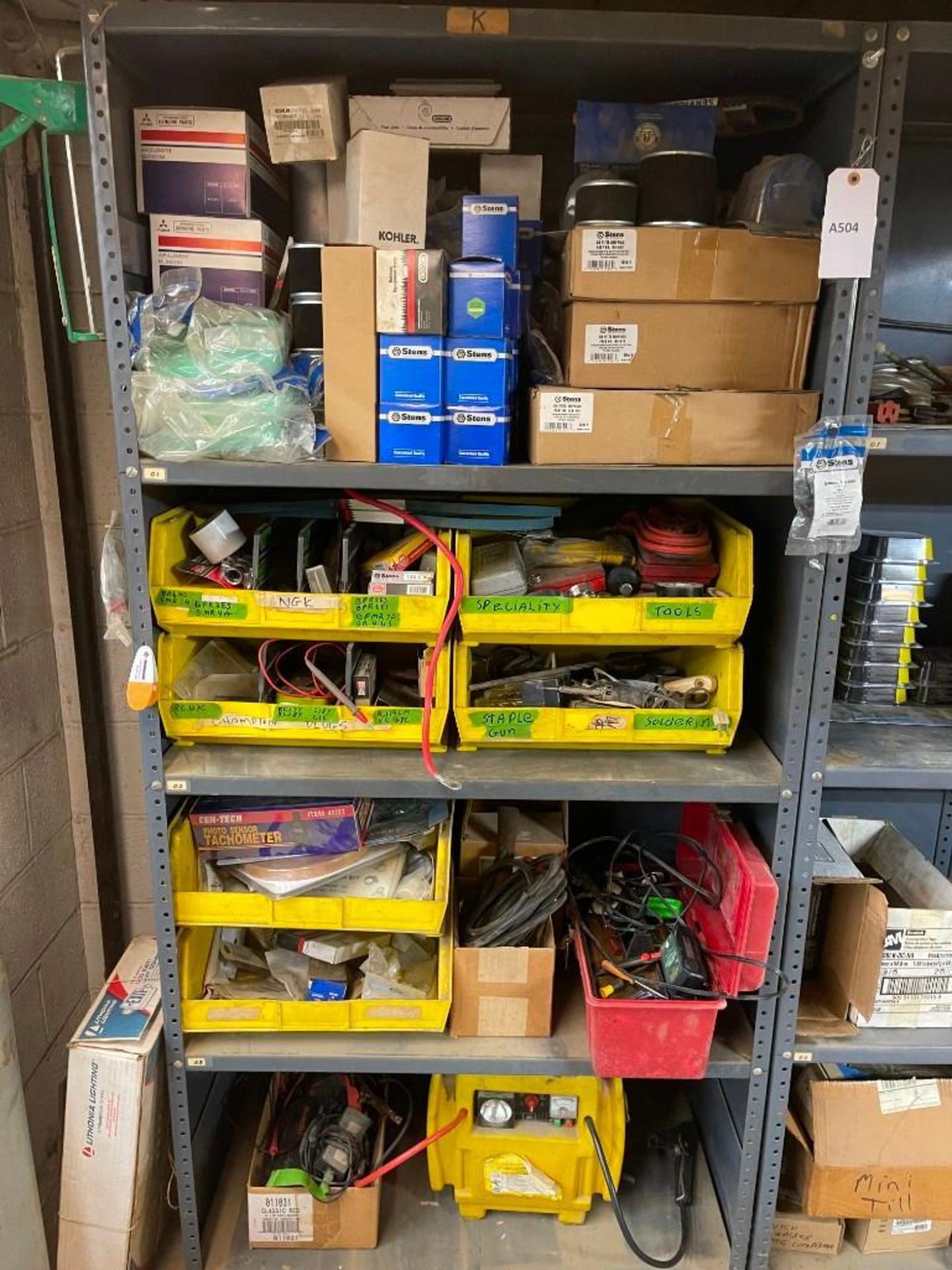 Lot of Misc. Items (Contents On Shelf)