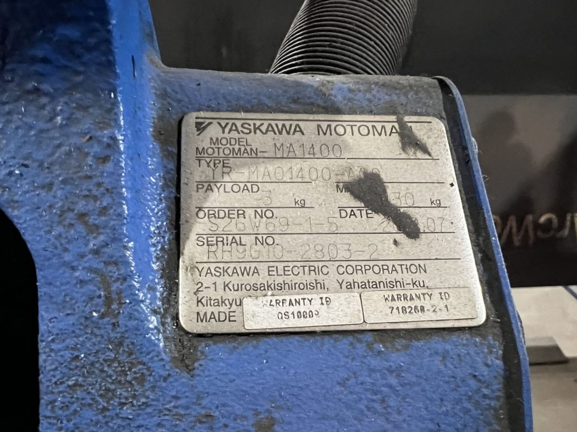 Yaskawa Motoman ArcWorld MRM2-750-M3XSL Robotic Welding Cell, S/N 626, 2013 - Image 15 of 22