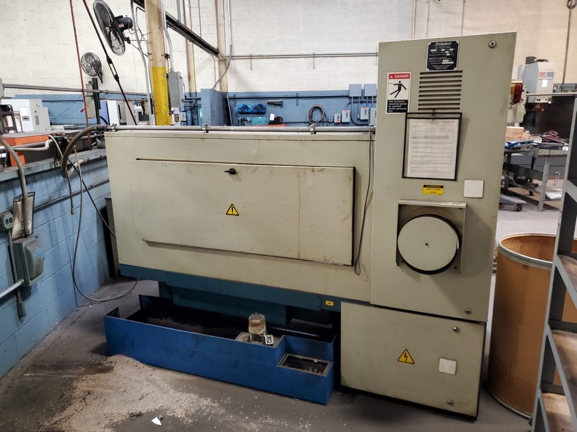 Romi-Bridgeport EZ-Path II 20" x 40" Programmable Toolroom Lathe, S/N 002-082721-3439, 1997 - Image 6 of 7