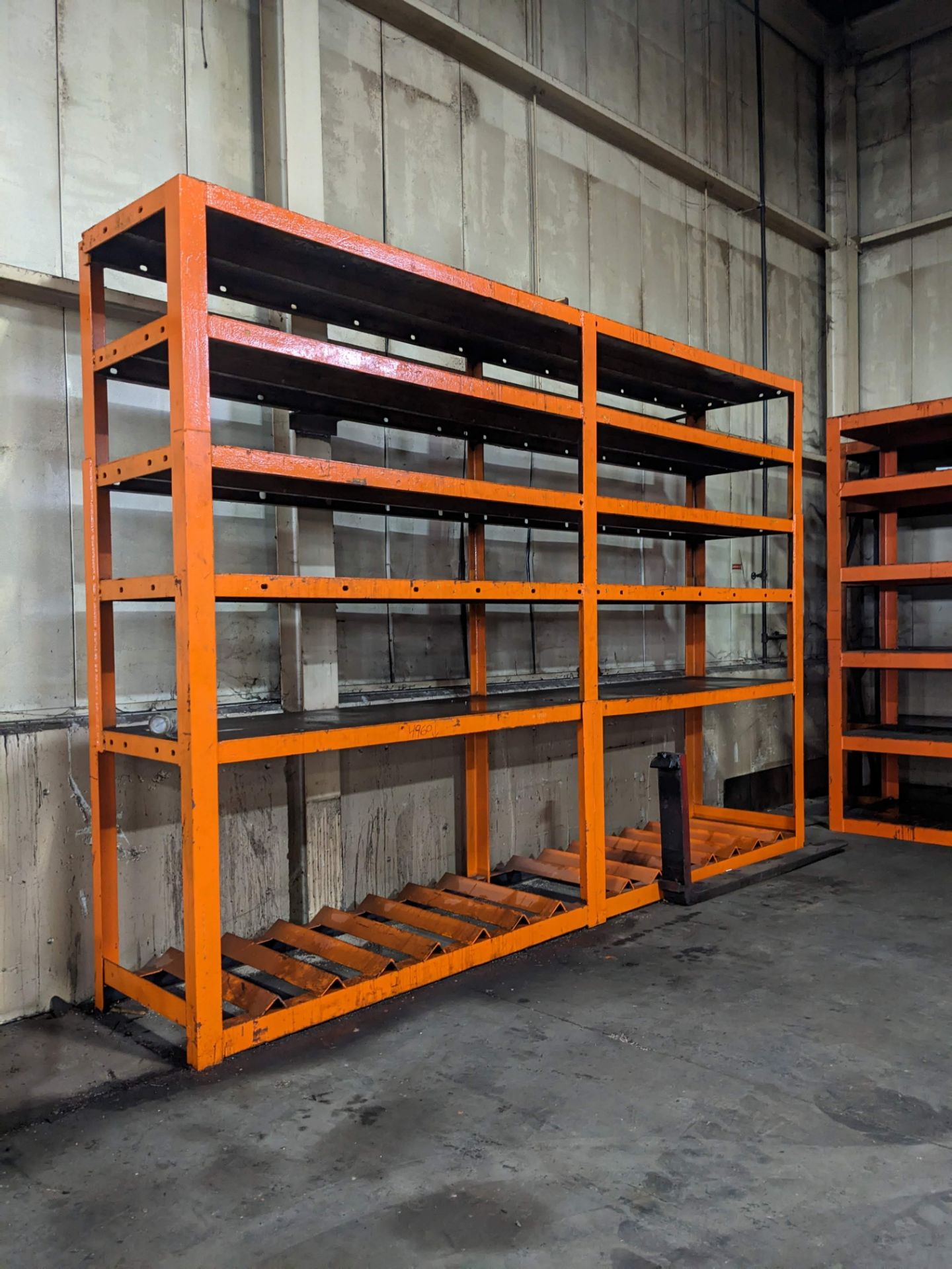 (3) Assorted Heavy Duty Steel Storage Racking Sections - Image 2 of 2