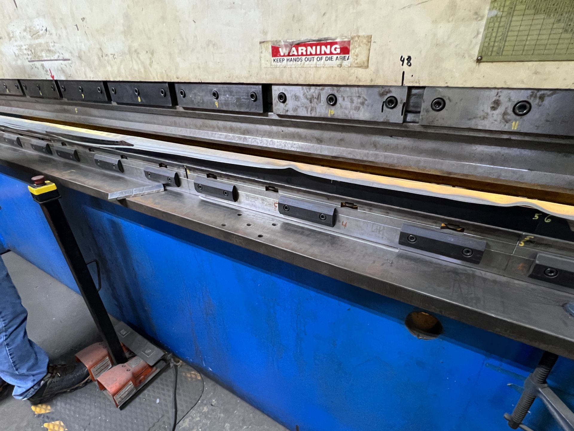 AFM Fabtek MPF12-180 180-Ton x 148" Hydraulic Press Brake, S/N CHPB12-00405-T - Image 6 of 13