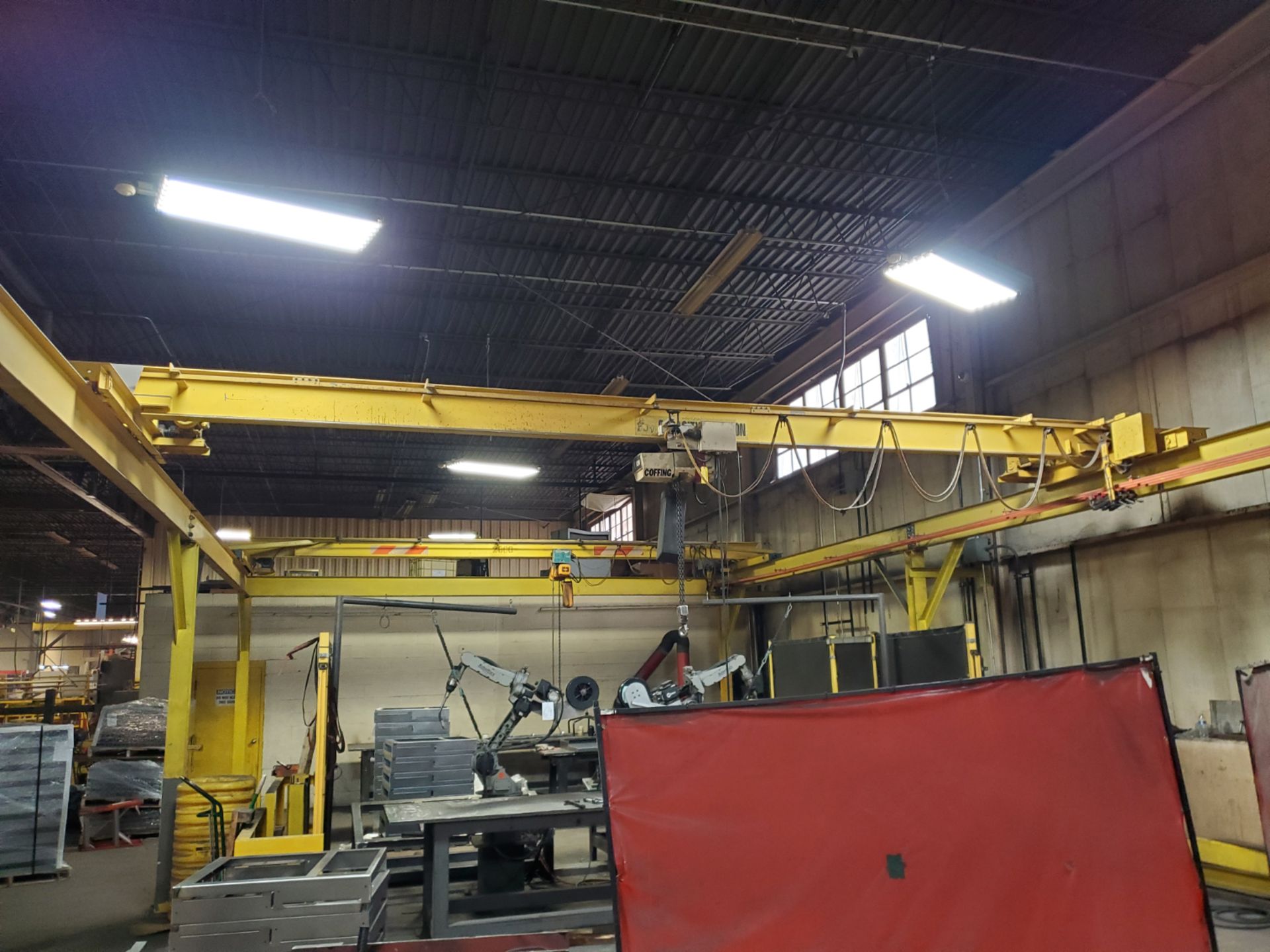 25' x 58' Free Standing Crane System - Image 8 of 11