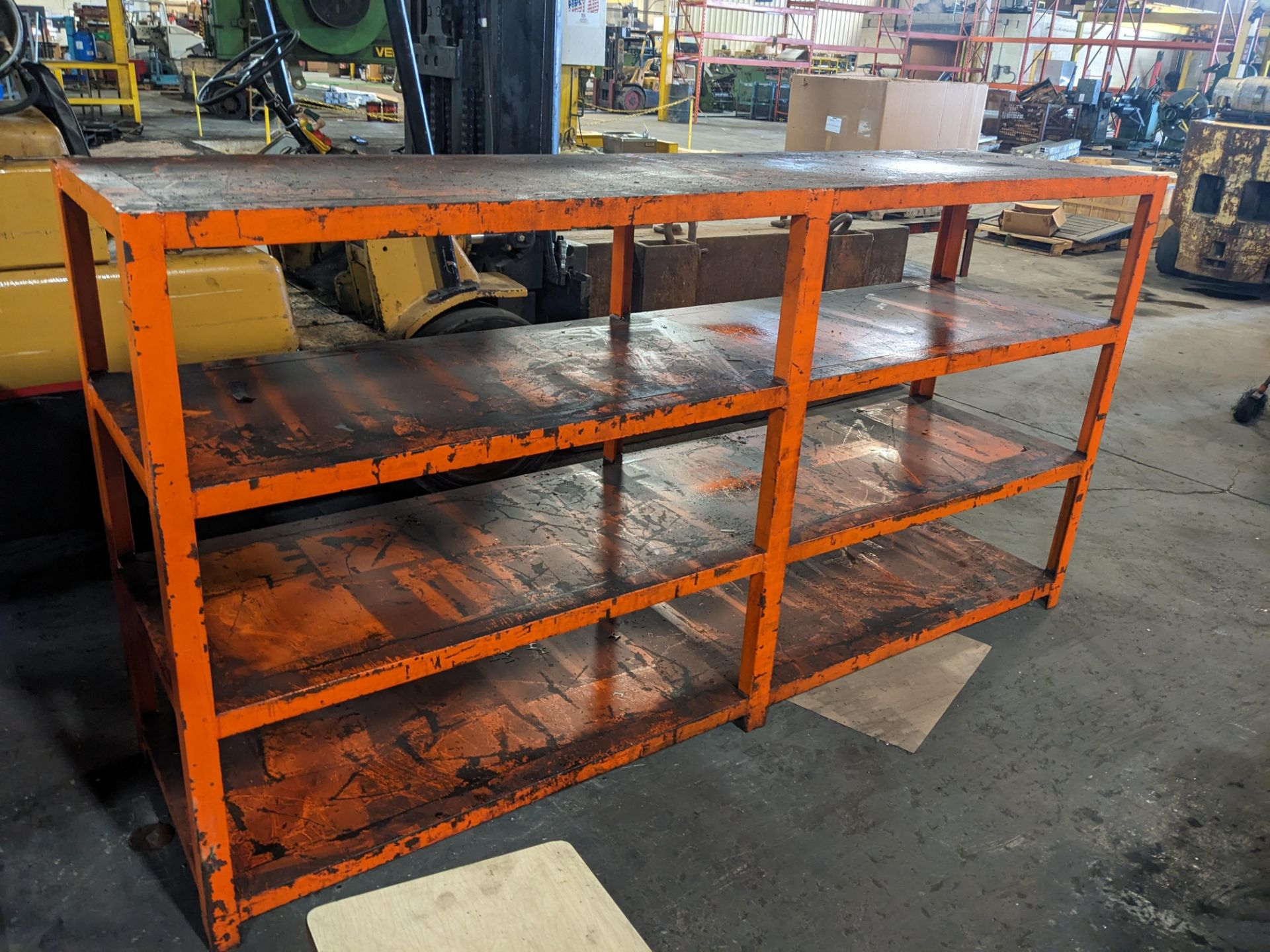 (2) Assorted Heavy Duty Steel Storage Racking Sections - Image 2 of 2