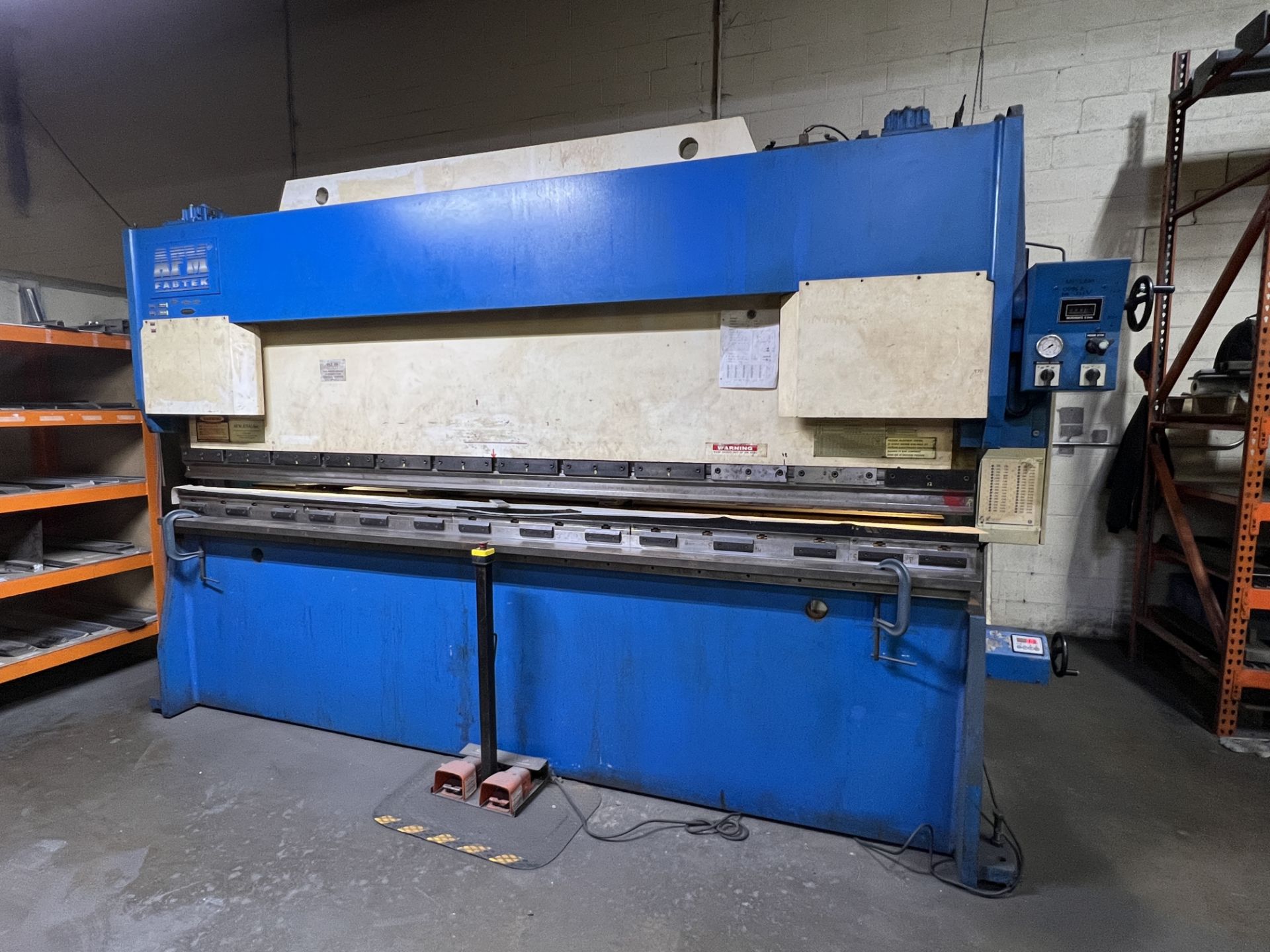 AFM Fabtek MPF12-180 180-Ton x 148" Hydraulic Press Brake, S/N CHPB12-00405-T - Image 2 of 13