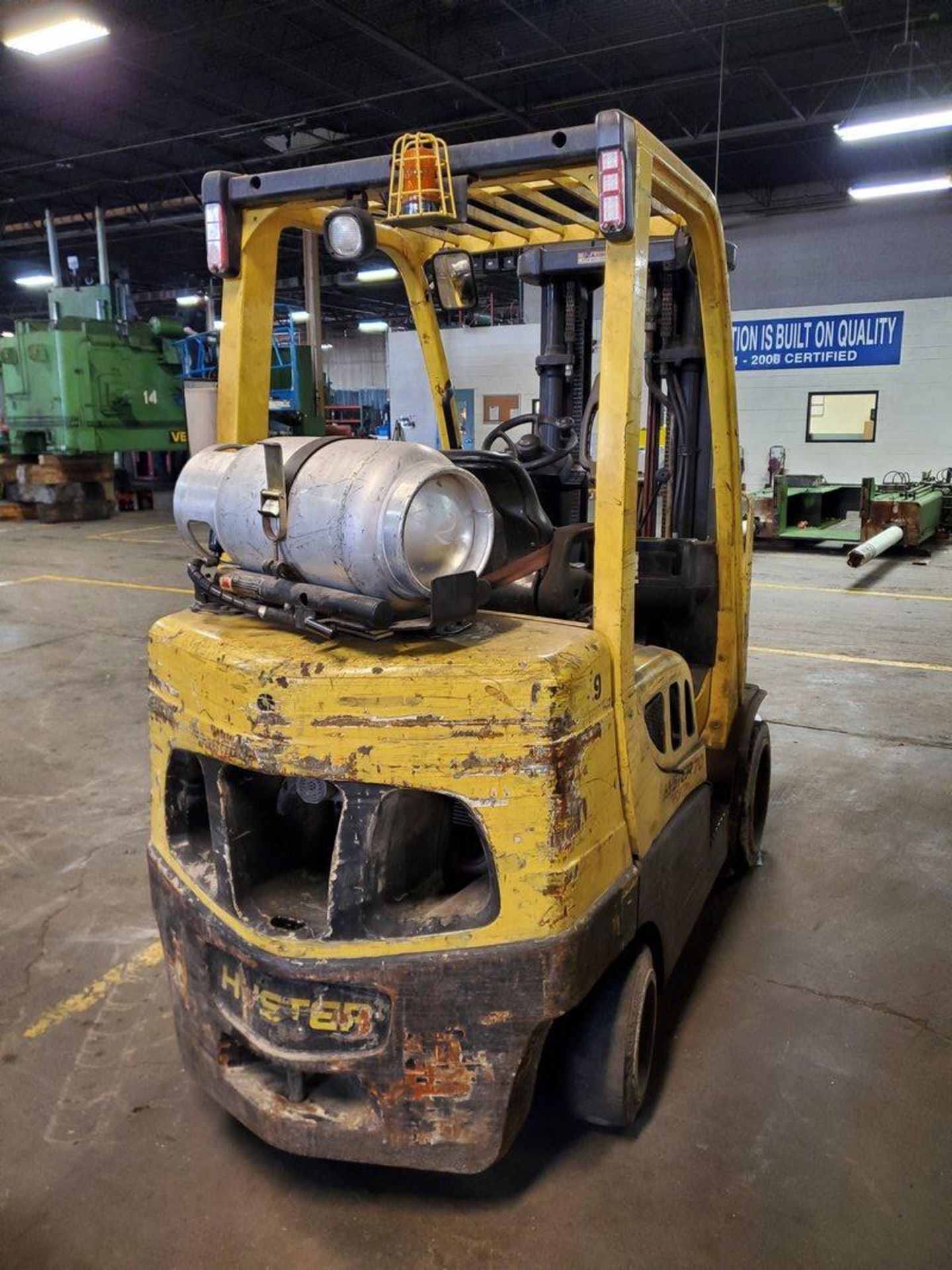 Hyster S70FT 6,500 Lb. LPG Forklift Truck, S/N F187V17444J - Image 7 of 12