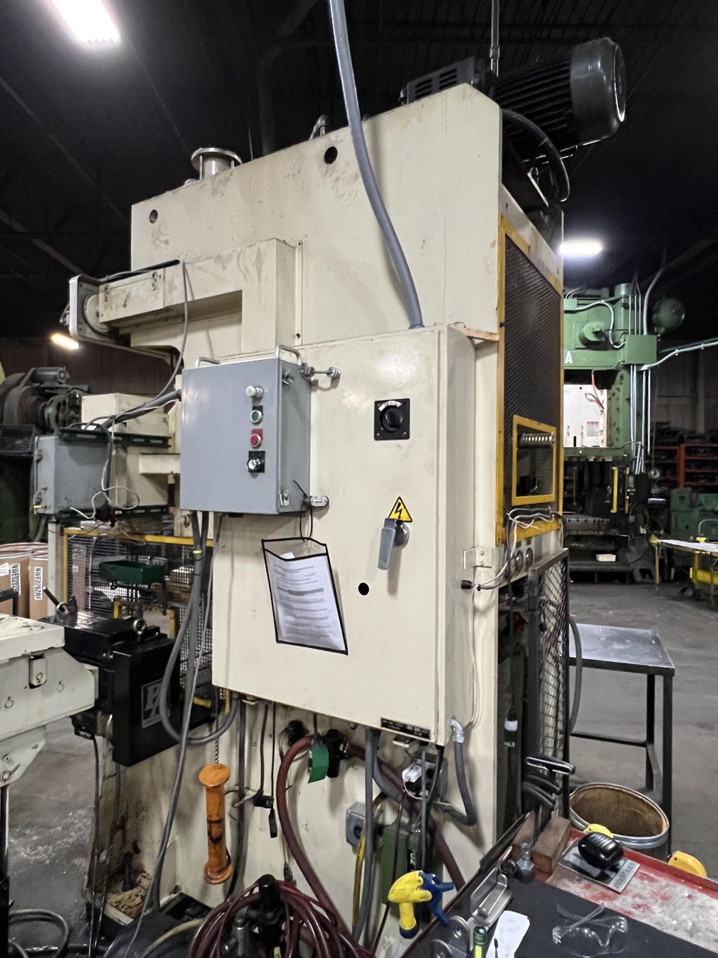 Stamtec G1-80 80-Ton Gap Frame Press, S/N 591025 - Image 9 of 12