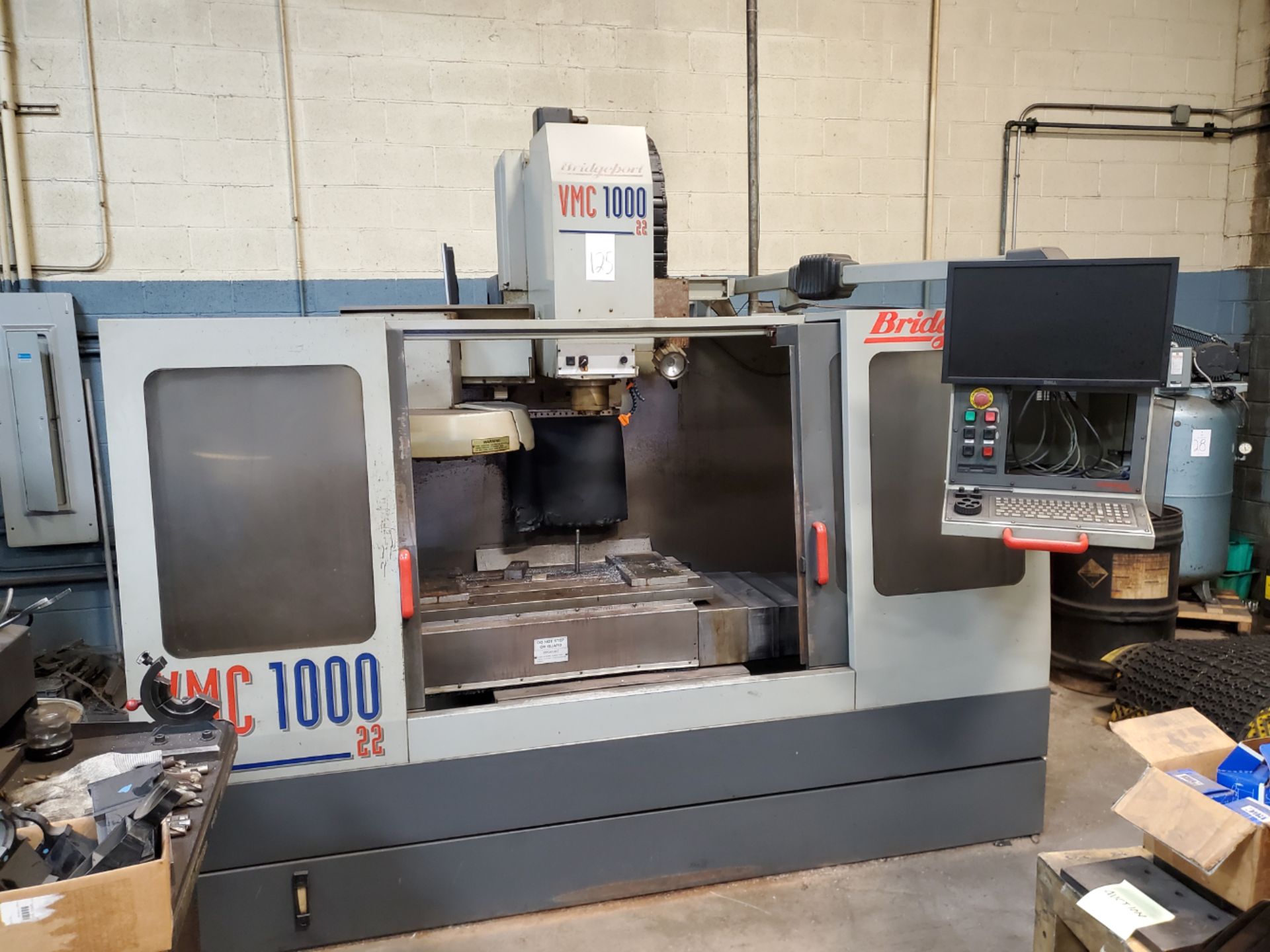 Bridgeport VMC-1000 CNC Vertical Machining Center, S/N 1000/22-064, 1997 - Image 2 of 6