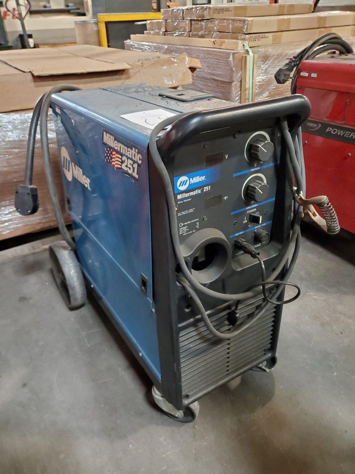 Miller Millermatic 251 250-Amp MIG Welder, S/N LF400121B