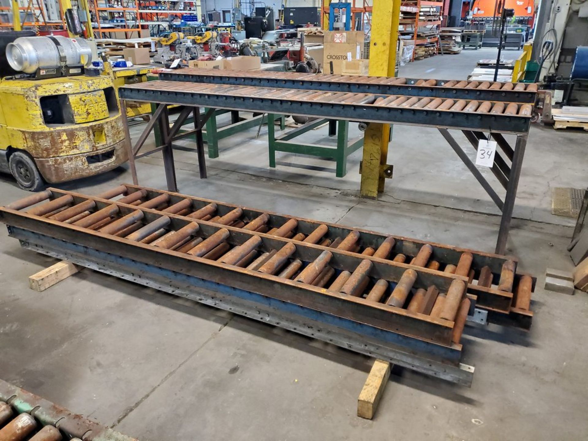 70' of 14" Assorted Roller Conveyor - Image 3 of 3