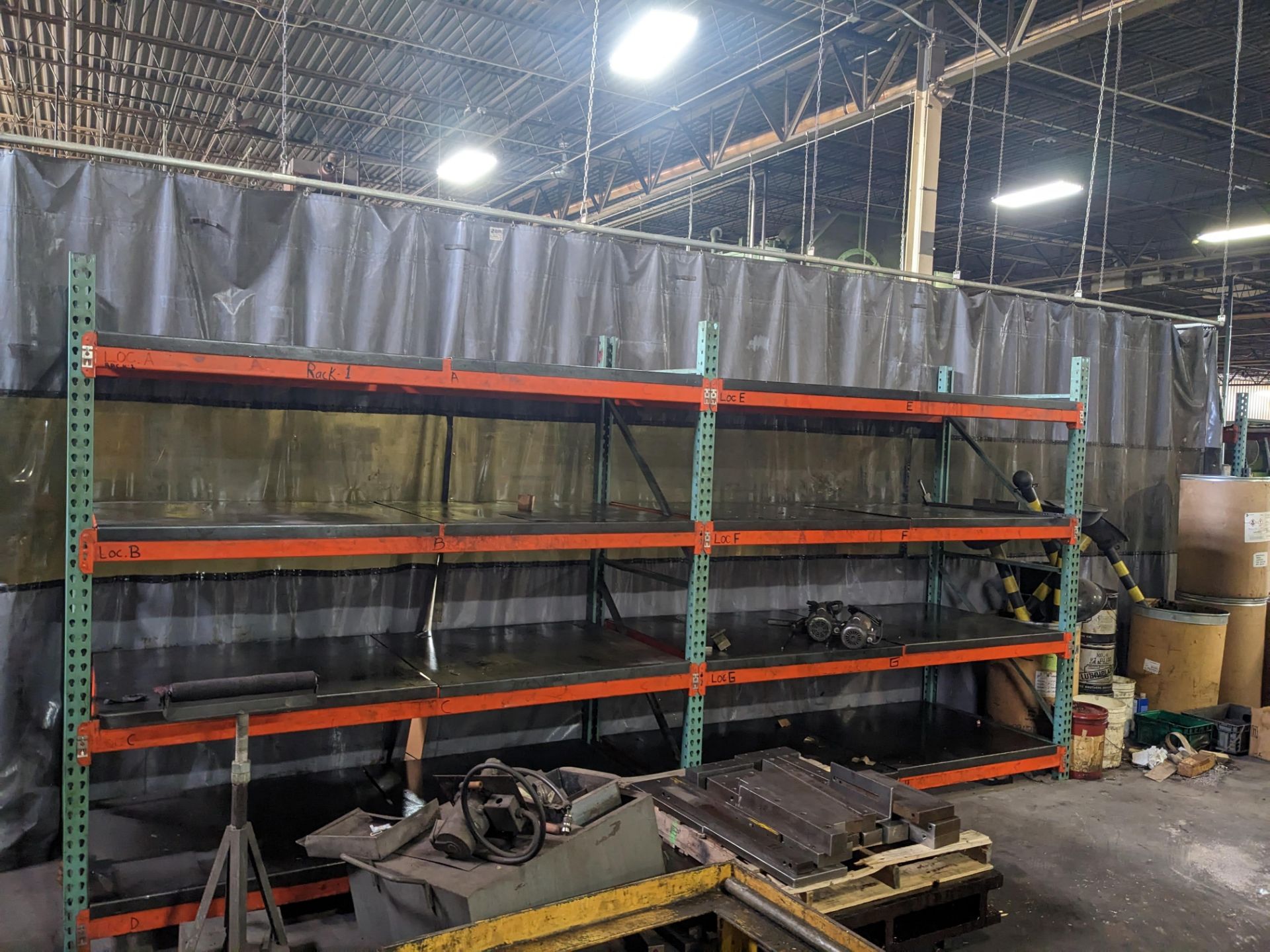 Lot of (5) Assorted Pallet Racking Sections - Image 3 of 4