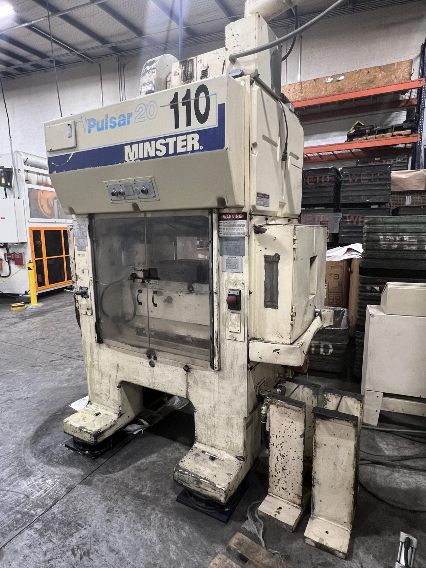 Minster Pulsar TR1-20 20-Ton High-Speed Press, S/N TR1-20-25411 - Image 2 of 10
