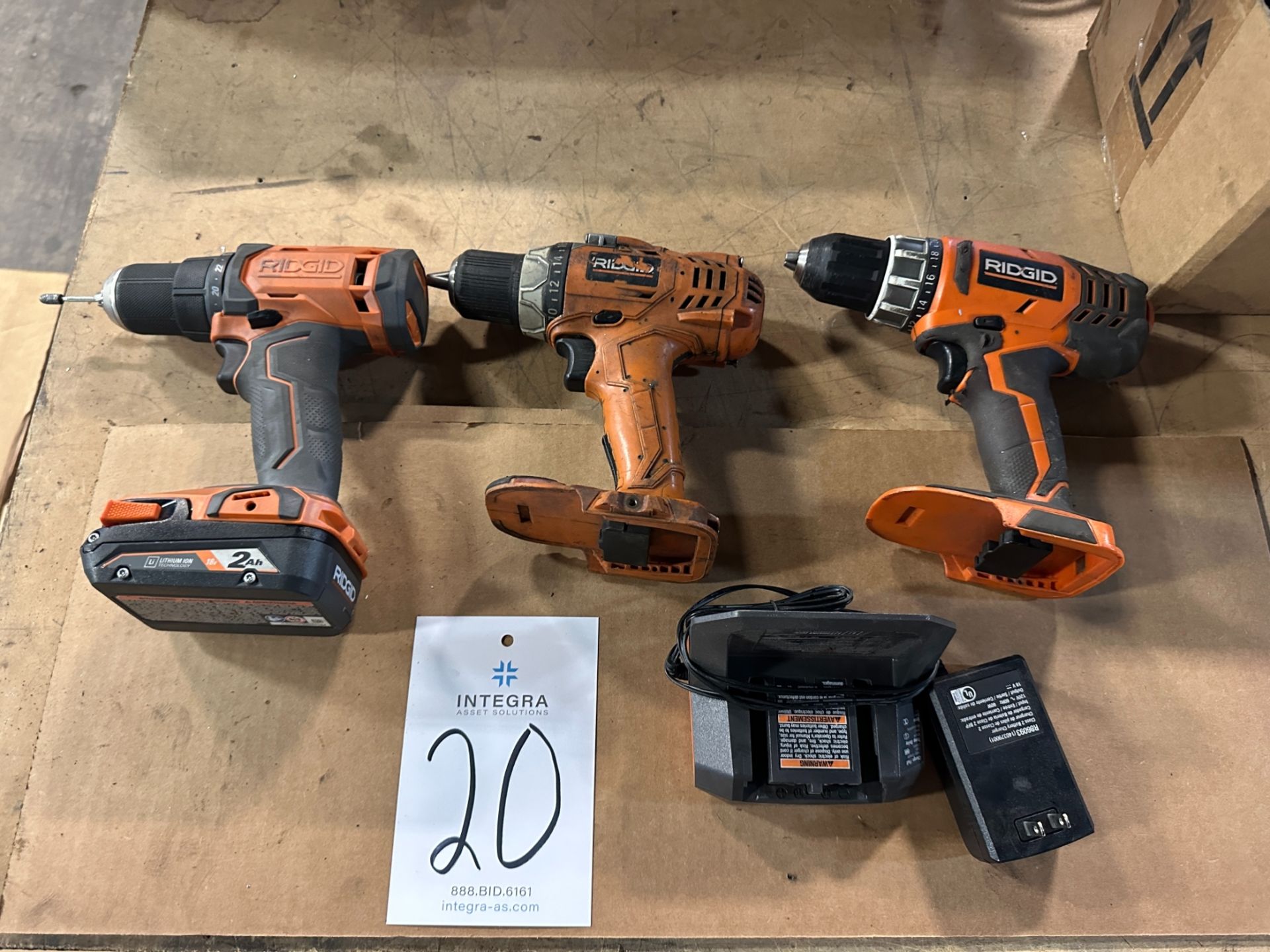 Lot of Assorted Cordless Tools