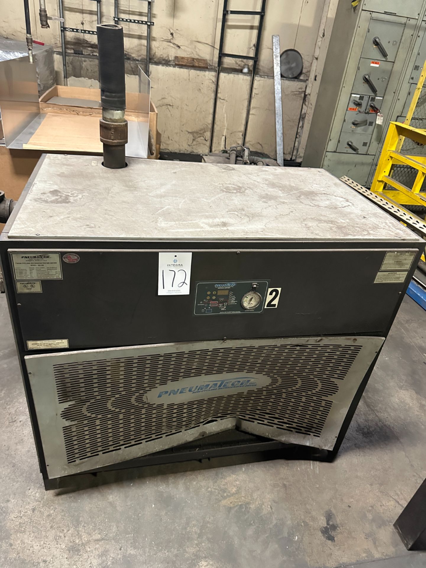 Pneumatech AD-750 Refrigerated Air Dryer, S/N 0401-TR139927P-ST