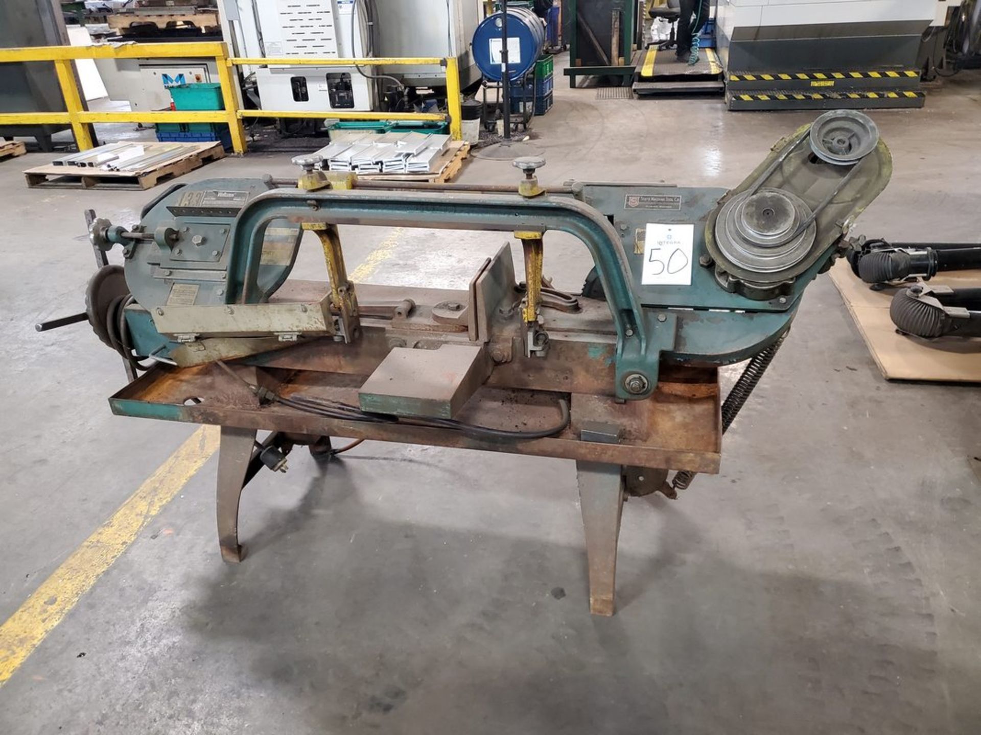 Wellsaw 8 8" x 16" Horizontal Band Saw, S/N 21238 - Image 3 of 4