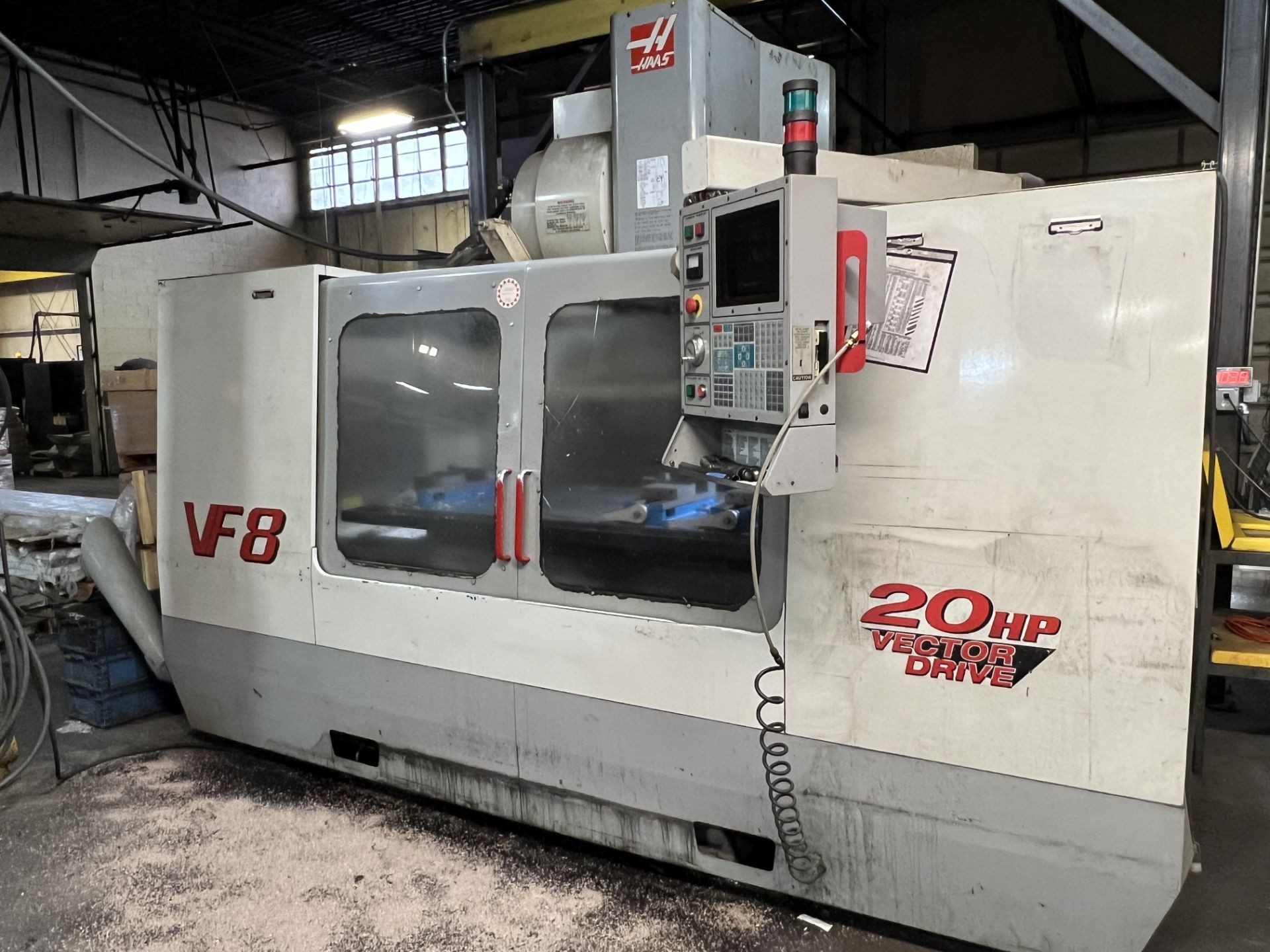 Haas VF-8 CNC Vertical Machining Center, S/N 23809, 2001 - Image 3 of 14