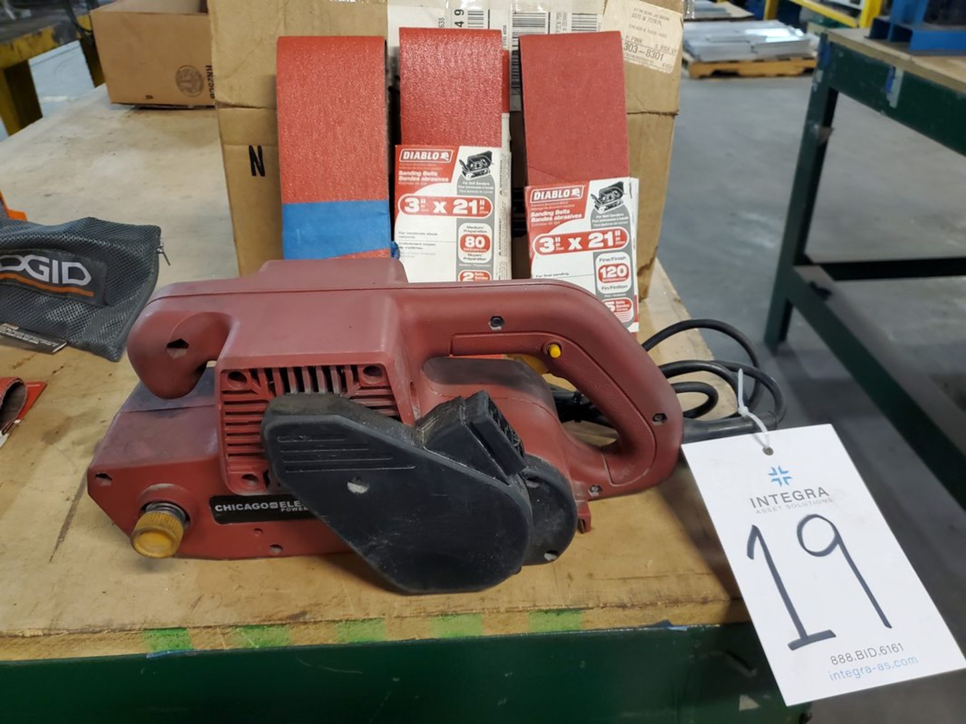 Chicago Electric 3" Belt Sander - Image 2 of 2