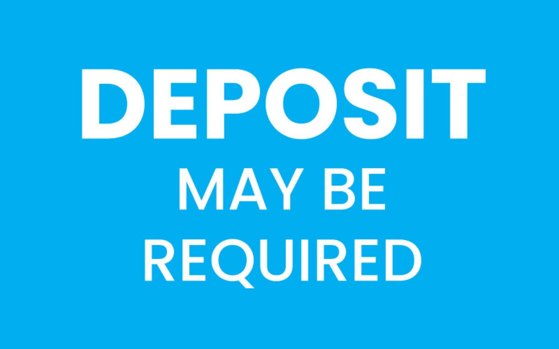 Buyers residing outside the U.S.A. or Canada, will be required to send a $2,000.00 deposit