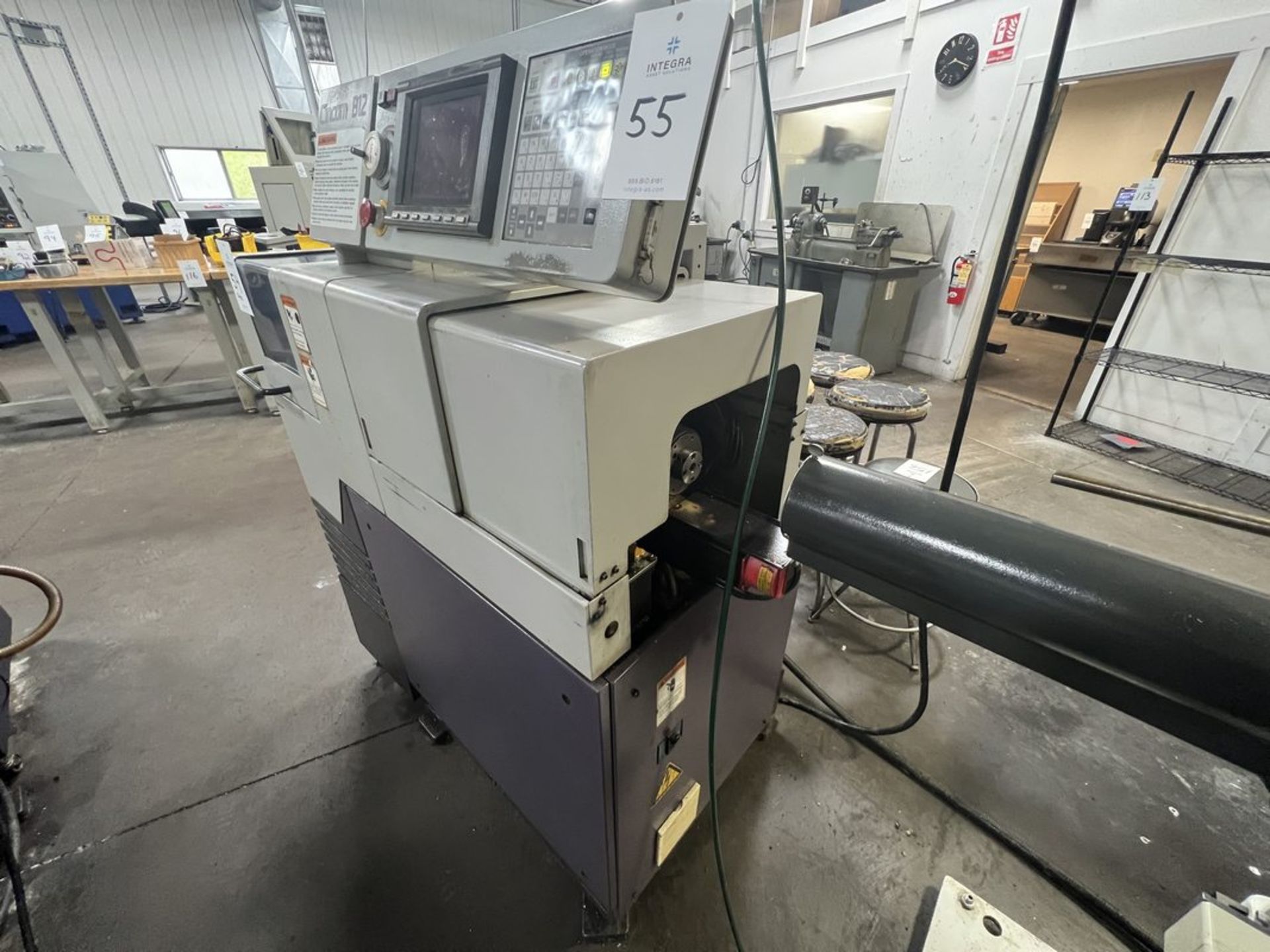 Citizen B-12 Type I, 12 mm (1/2") 3-Axis CNC Swiss Lathe, S/N Z3506, 1997 - Image 10 of 14