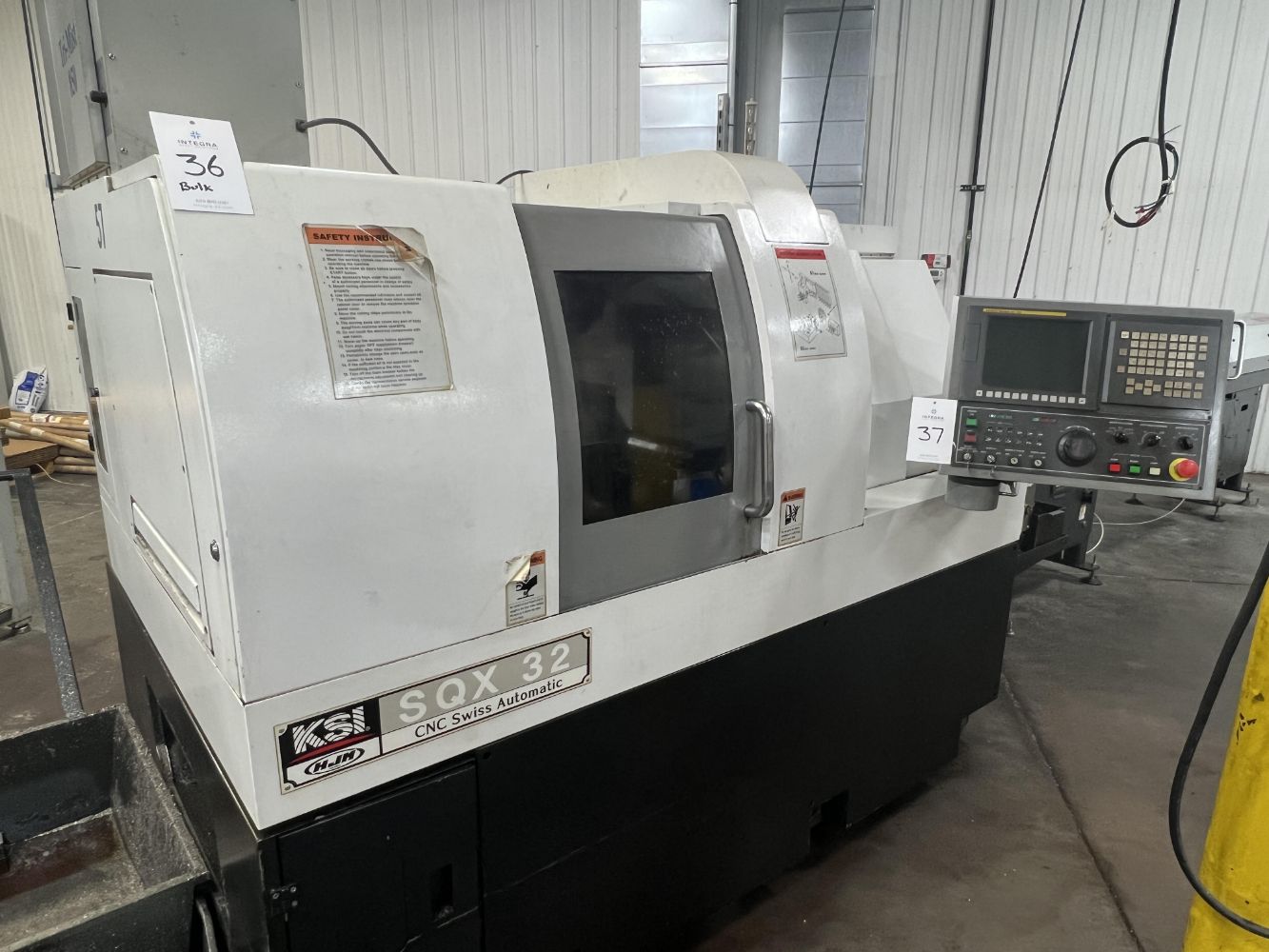 Complete CNC Swiss Screw Machine Shop