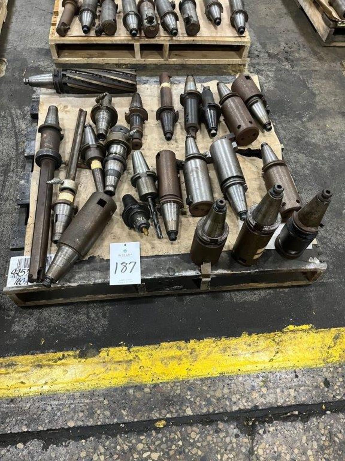 Pallet of CAT 50 Taper Tool Chucks