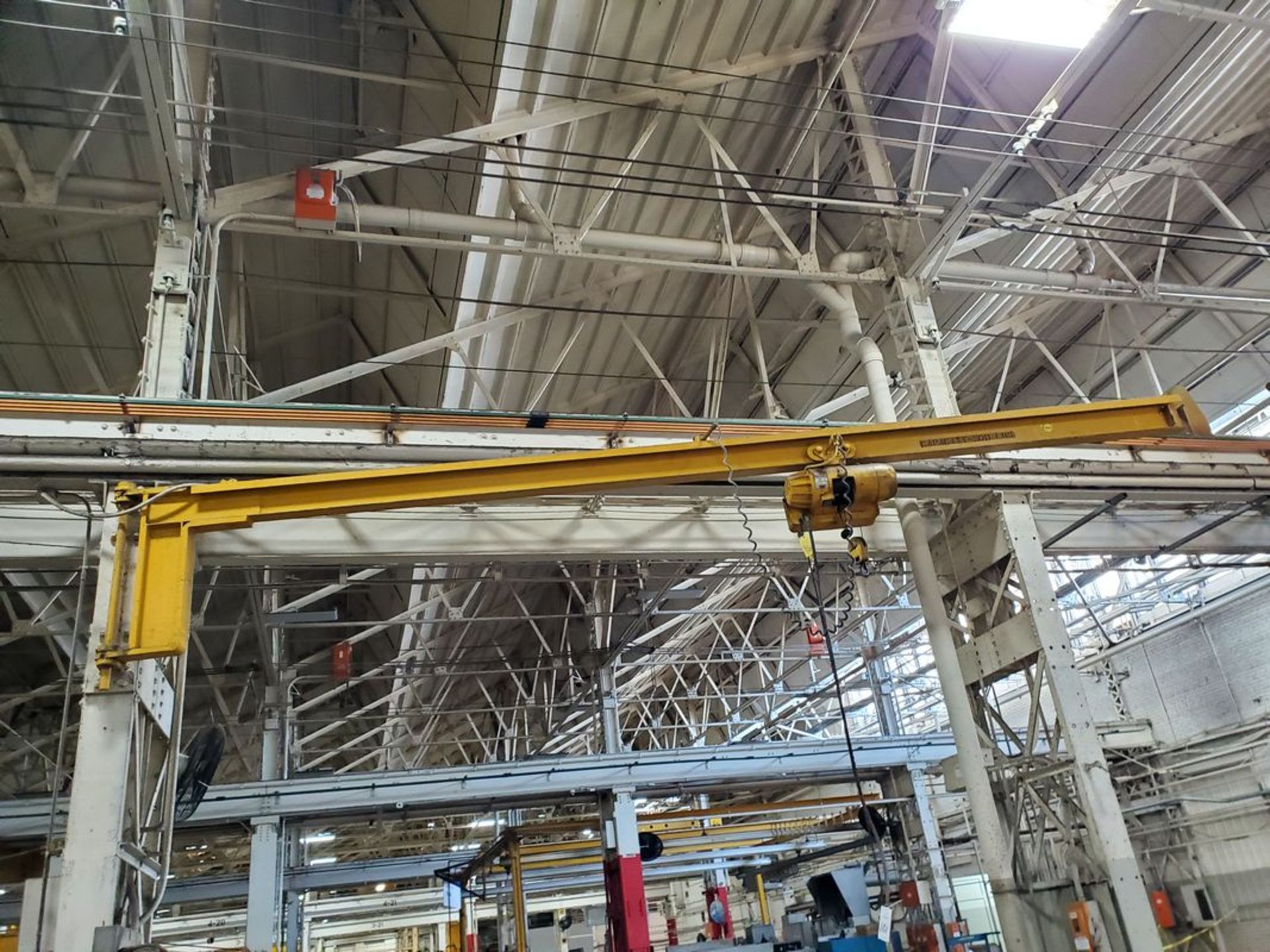 (2) Wall Mount Jib Cranes - Image 3 of 4